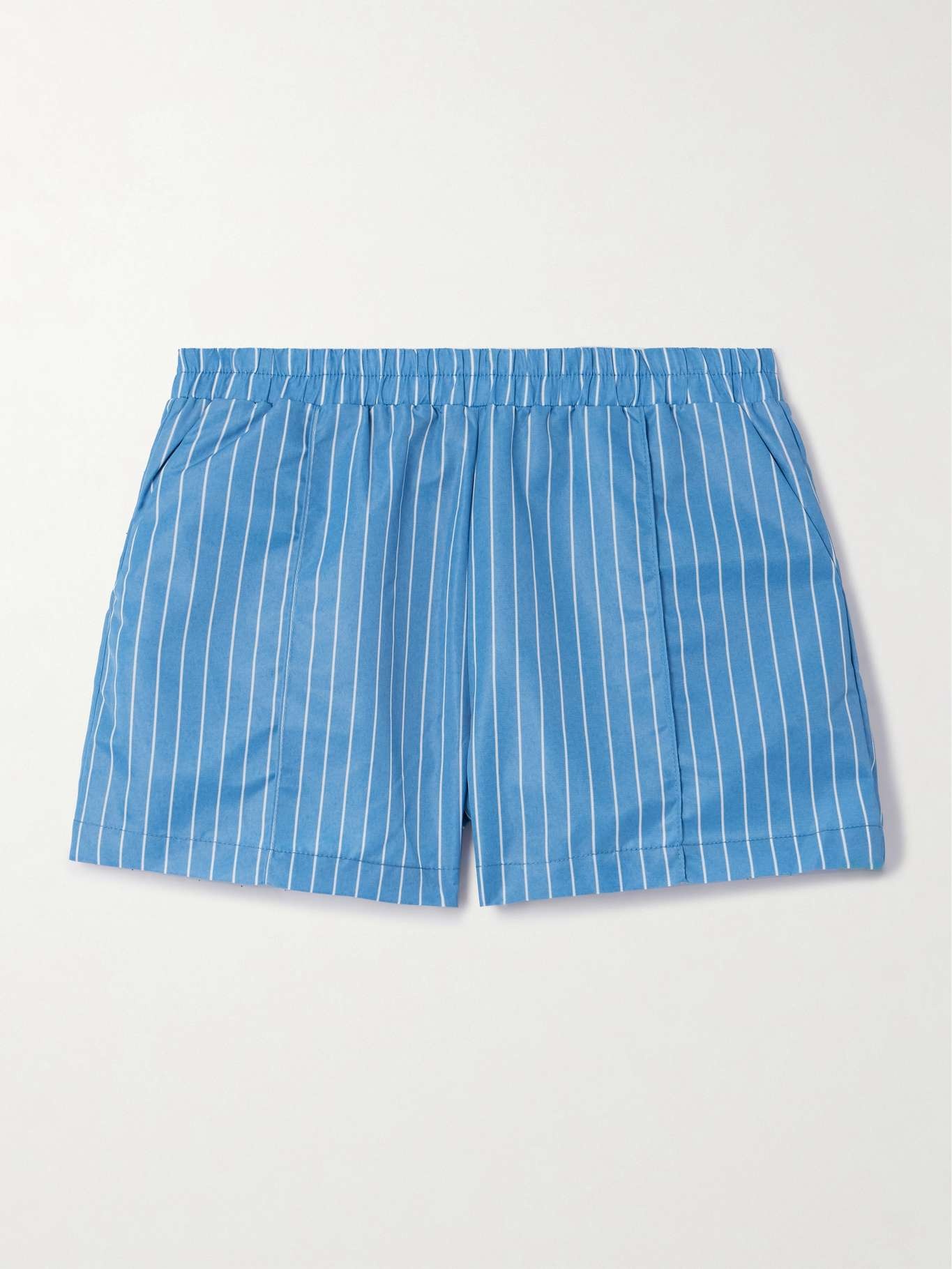 Taurus paneled striped shell shorts - 1