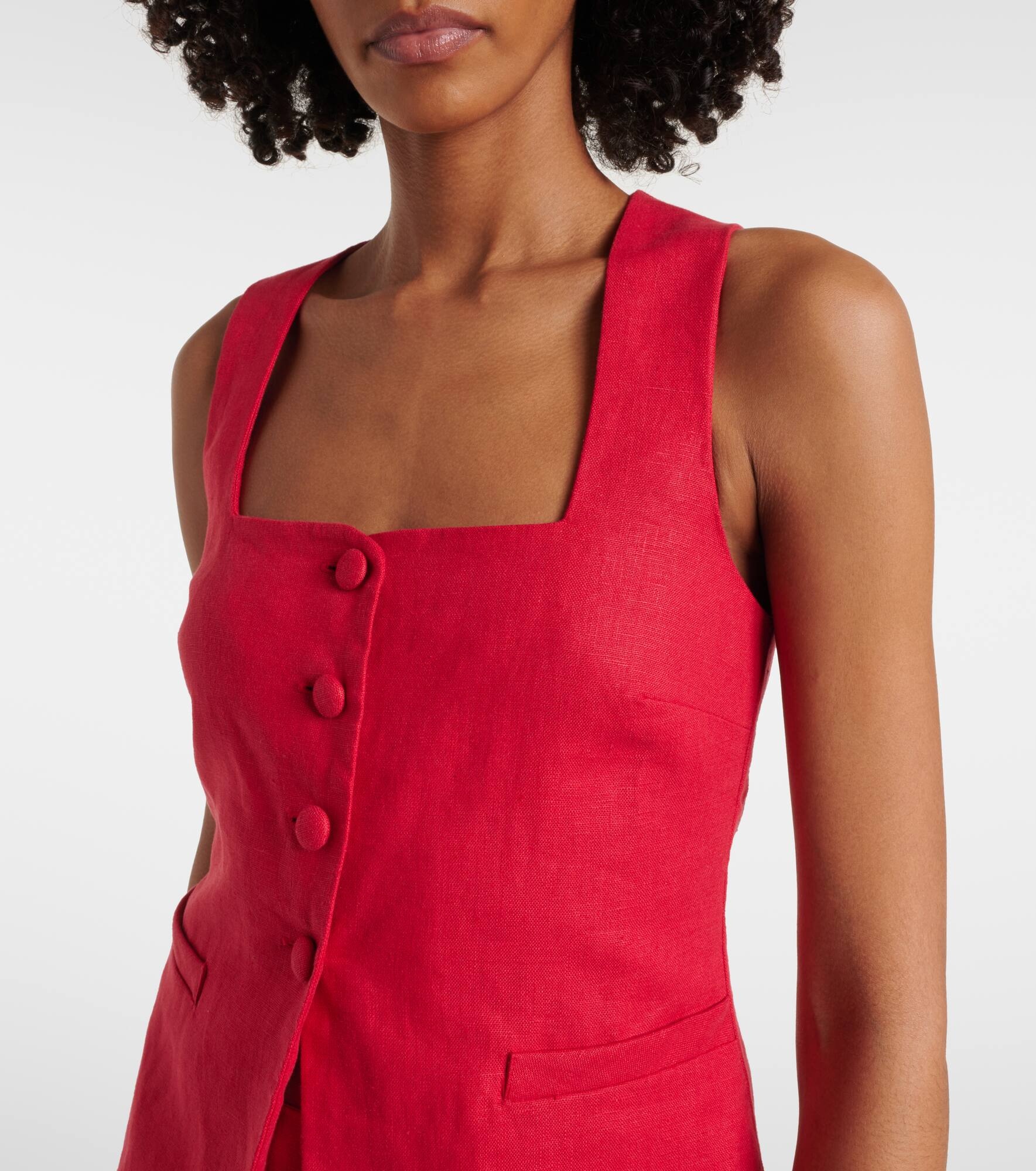 Jackie linen vest - 4