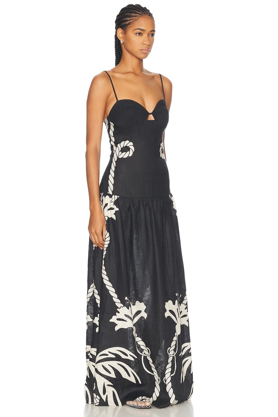 Enlightened Sailor Maxi Dress - 2