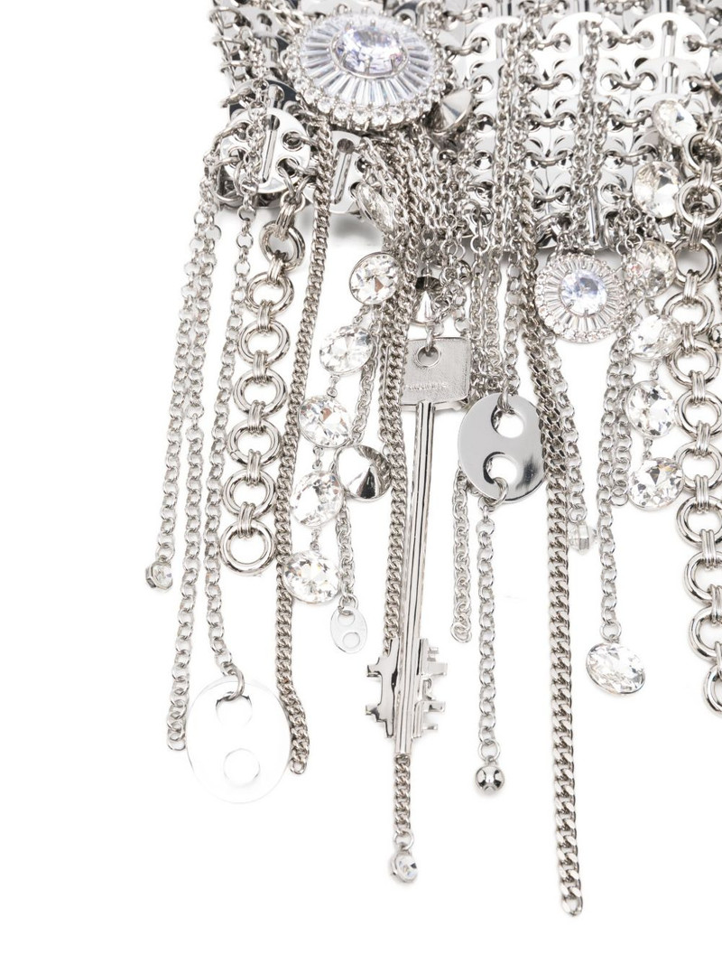 Hanging Charms Discs Shoulder Bag 4