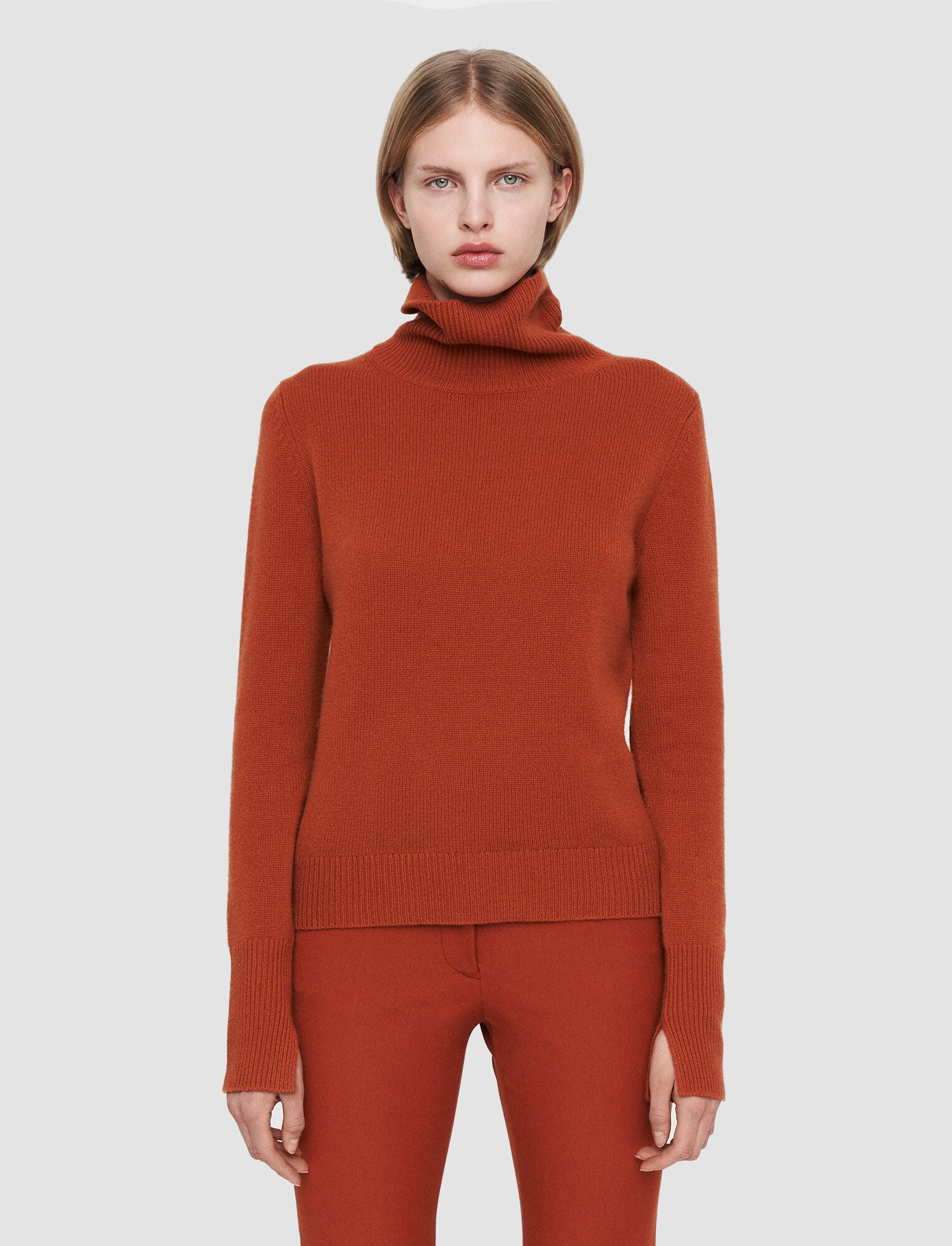 Pure Cashmere High Neck Jumper - 3
