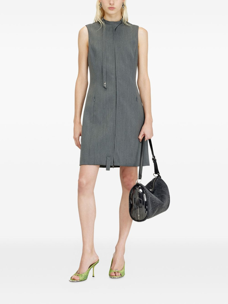 D-Ruvan sleeveless zip mini dress 5