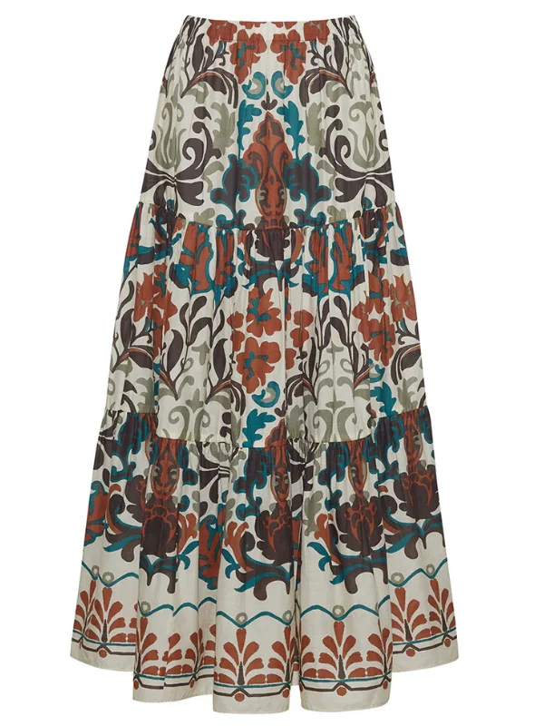 Melanie Skirt in Mira Stone - 1