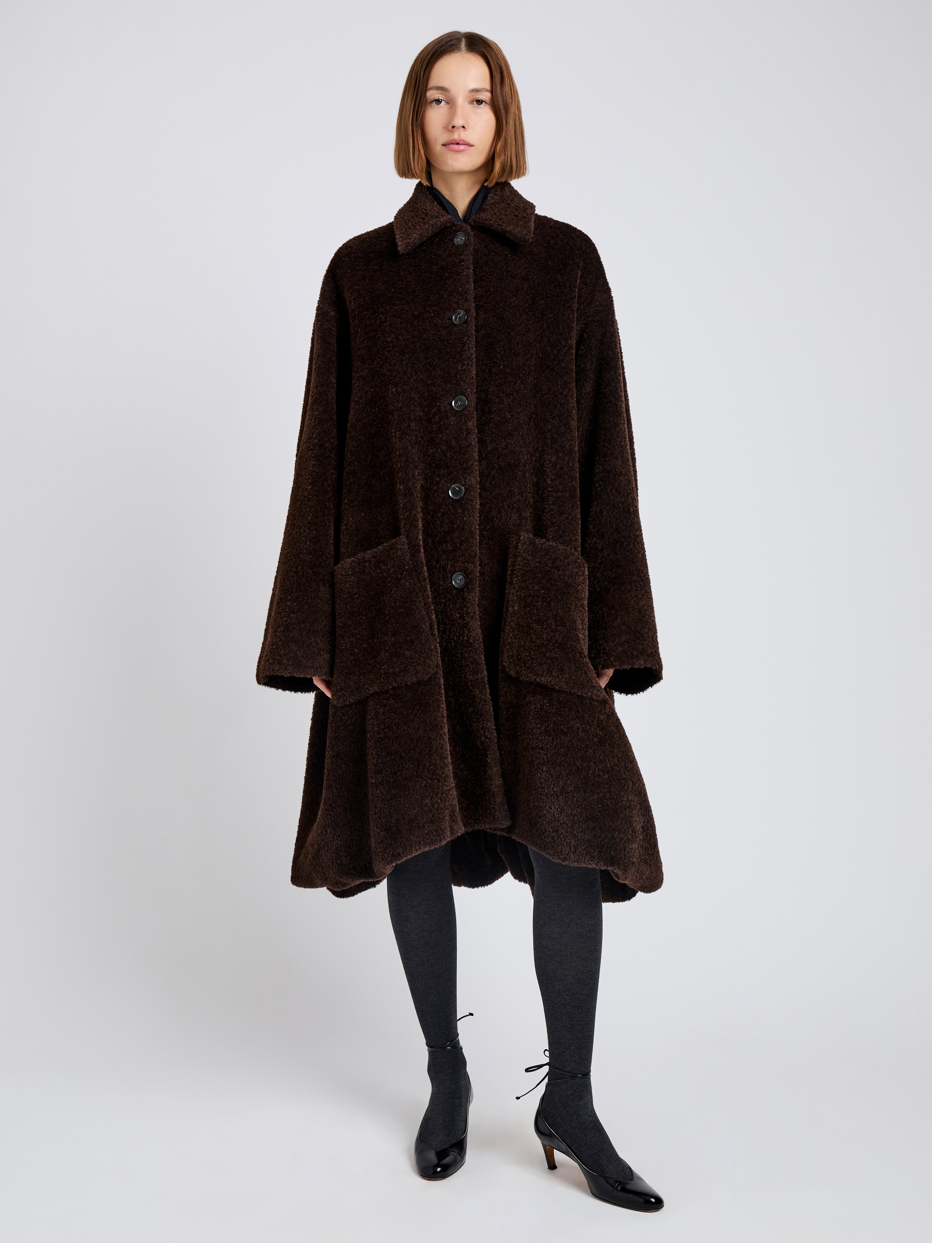 Verretta Coat in Alpaca Coating - 6