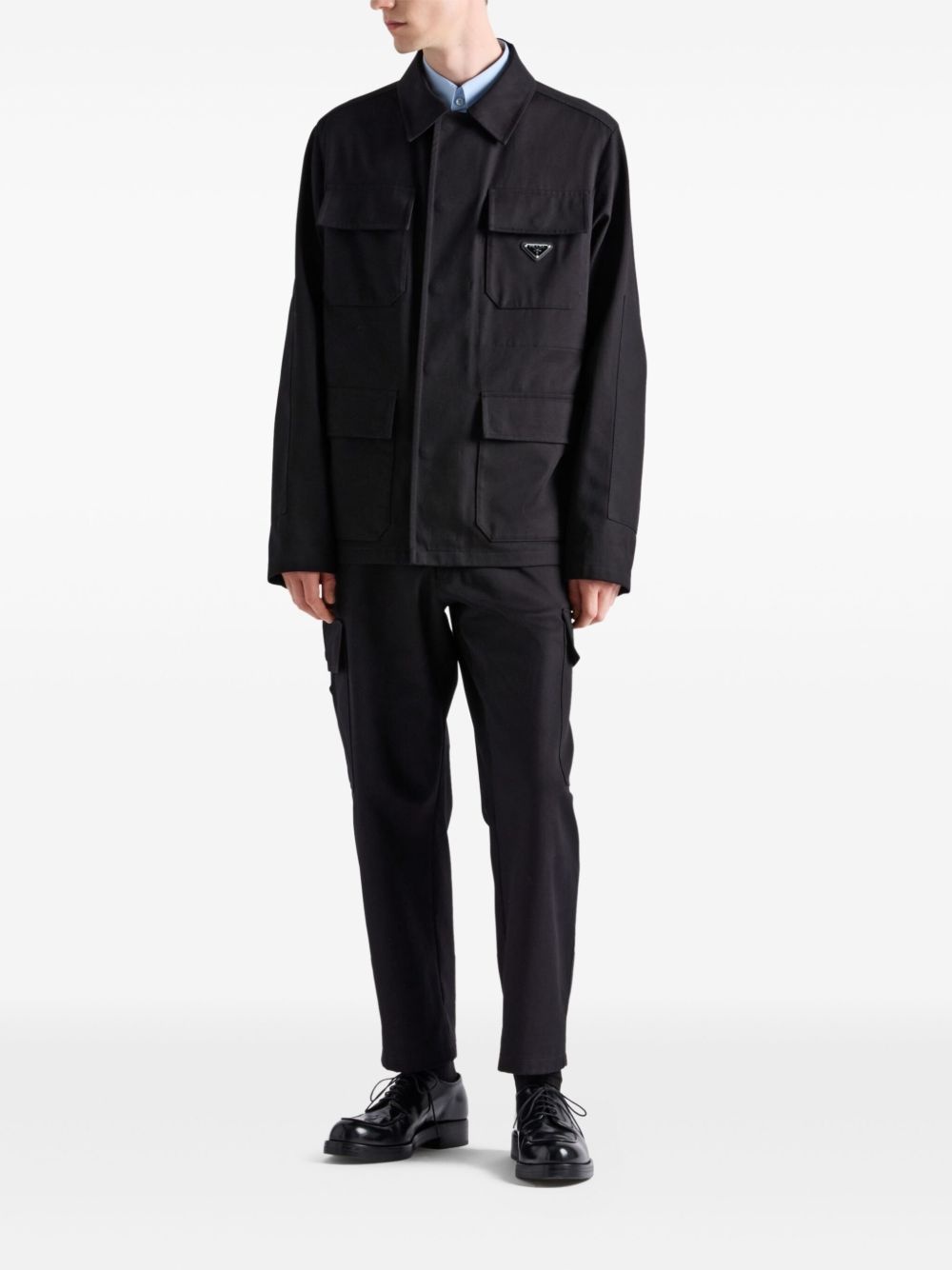 triangle-logo trousers - 2