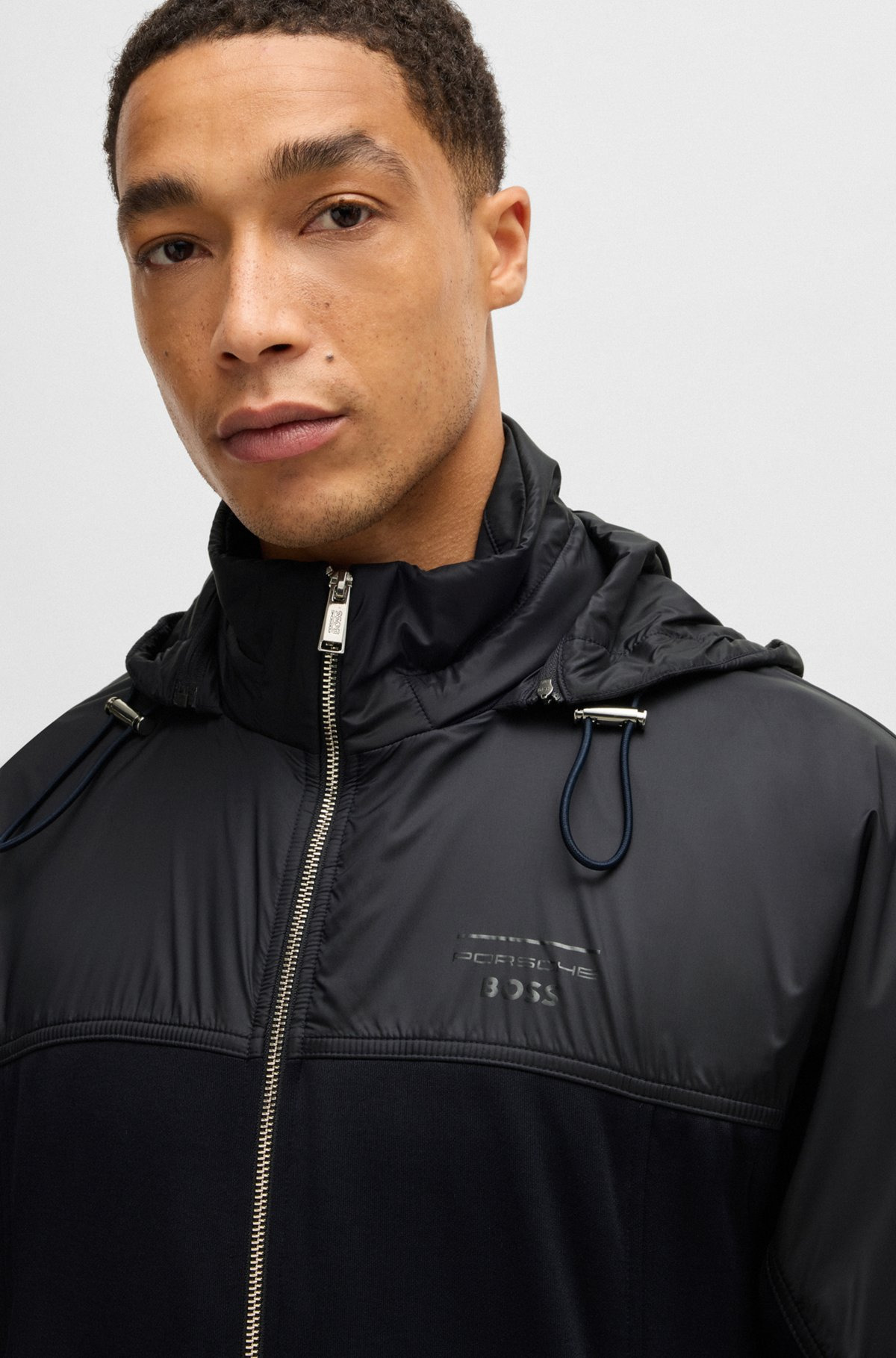 PORSCHE X BOSS HOODIE WITH TWO-WAY ZIP - 3