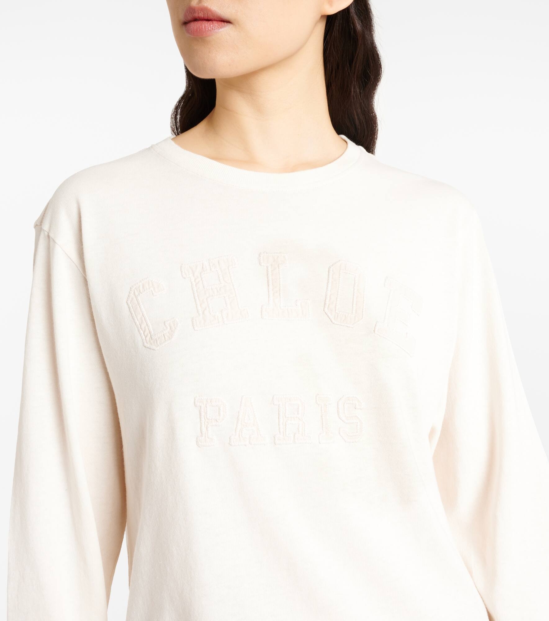 Logo cotton sweater - 4