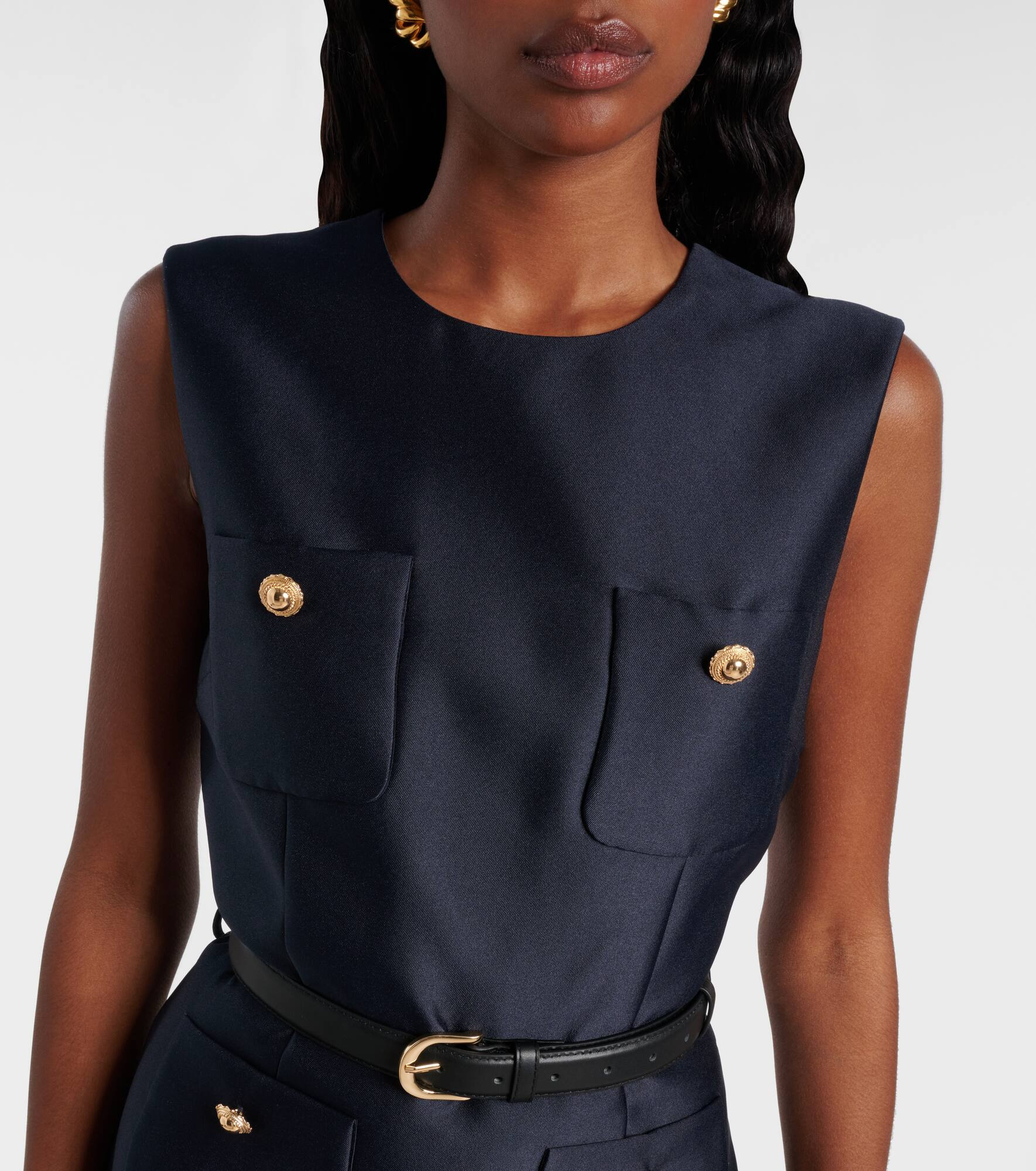 Sleeveless minidress - 4