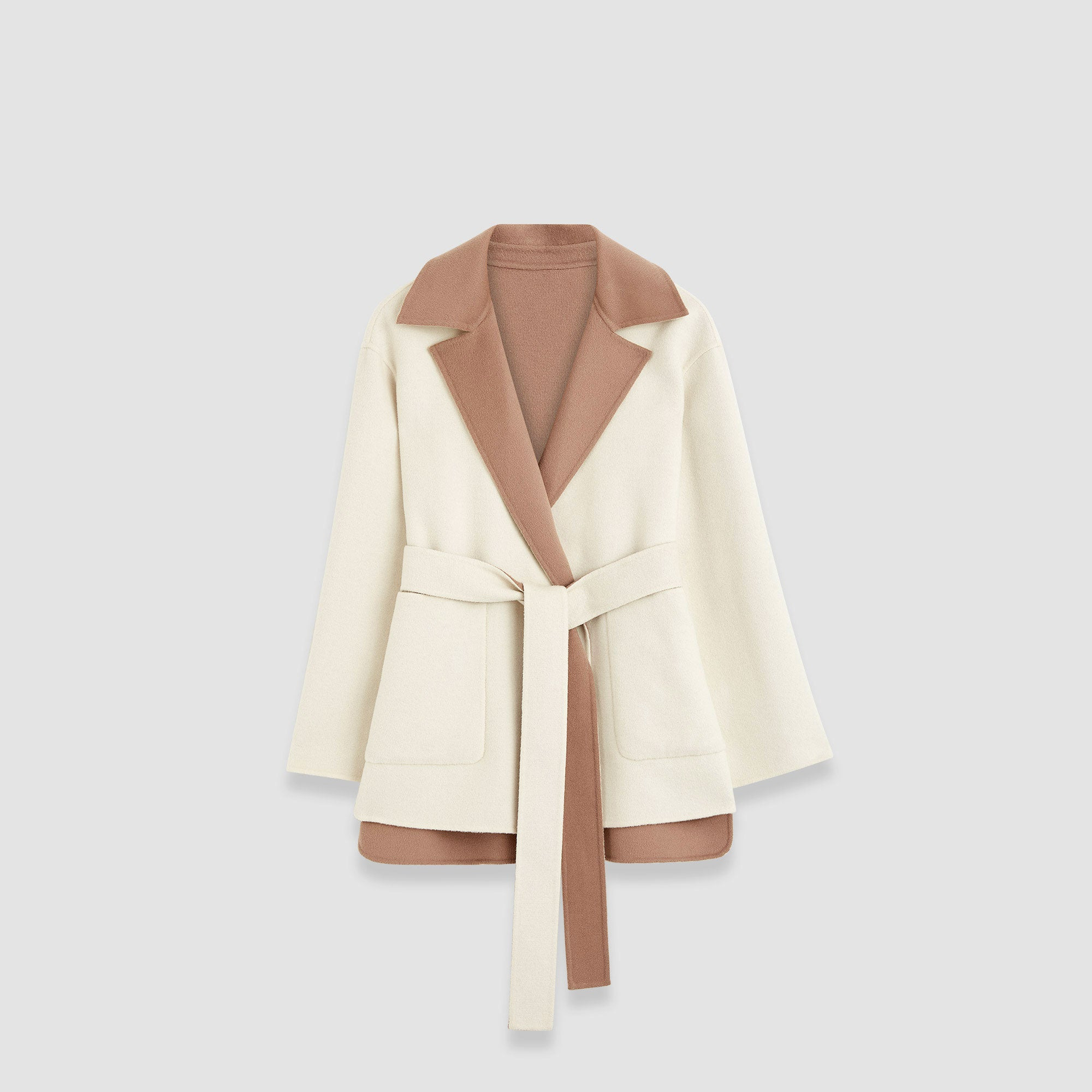Arnold Reversible Double Face Cashmere Coat - 5