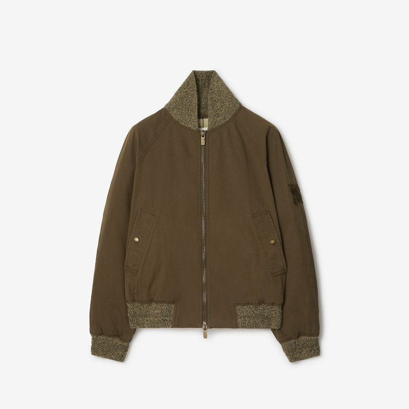 Gabardine Bomber Jacket 1
