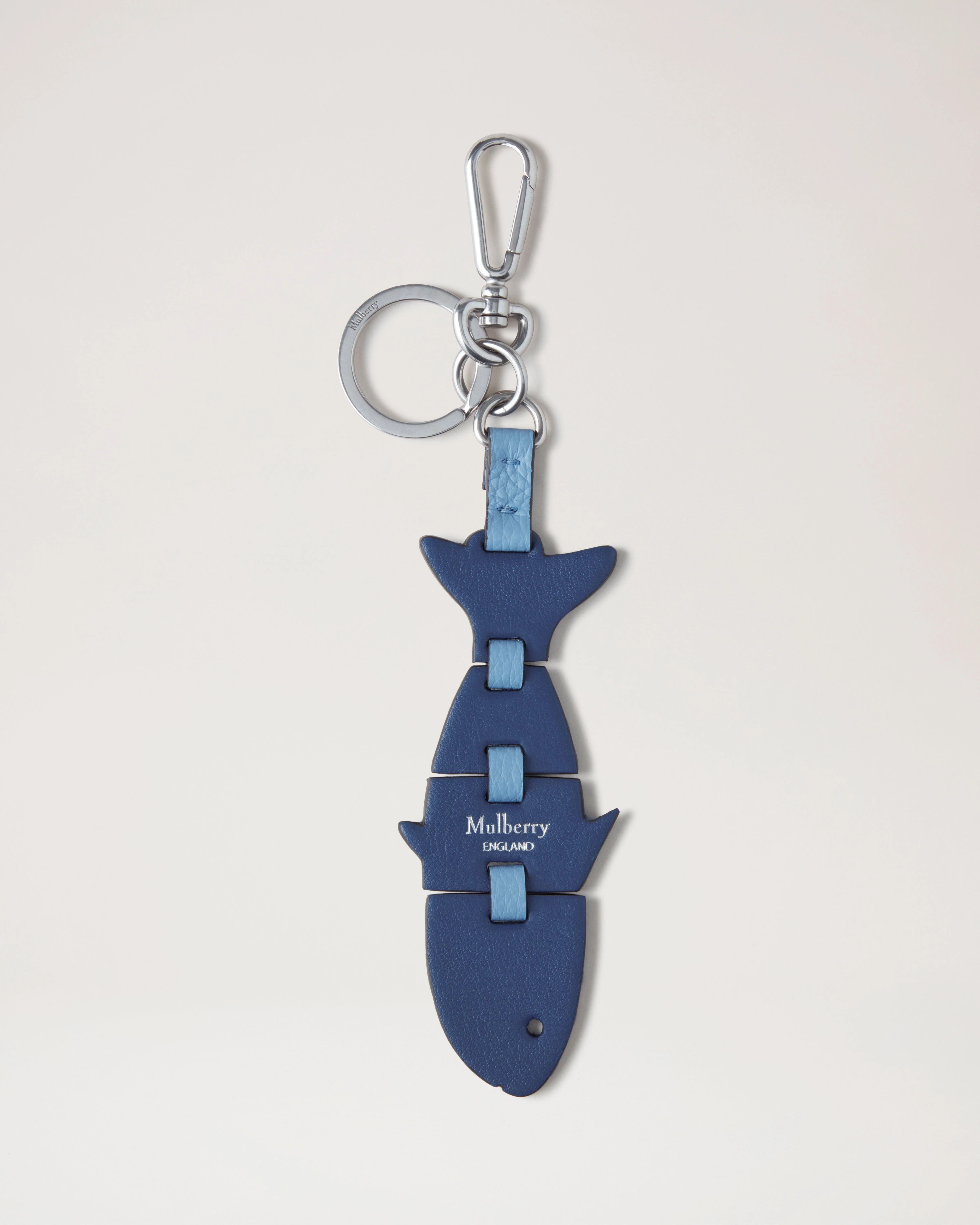 Puzzle Keyring - Fish
Pale Navy Silky Calf - 1