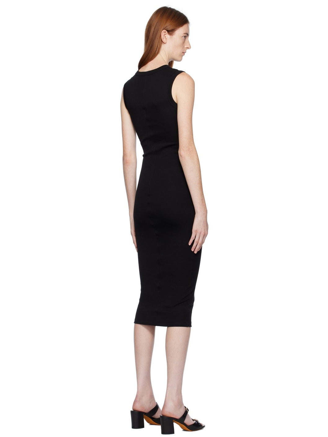 Black Esmé Midi Dress - 3