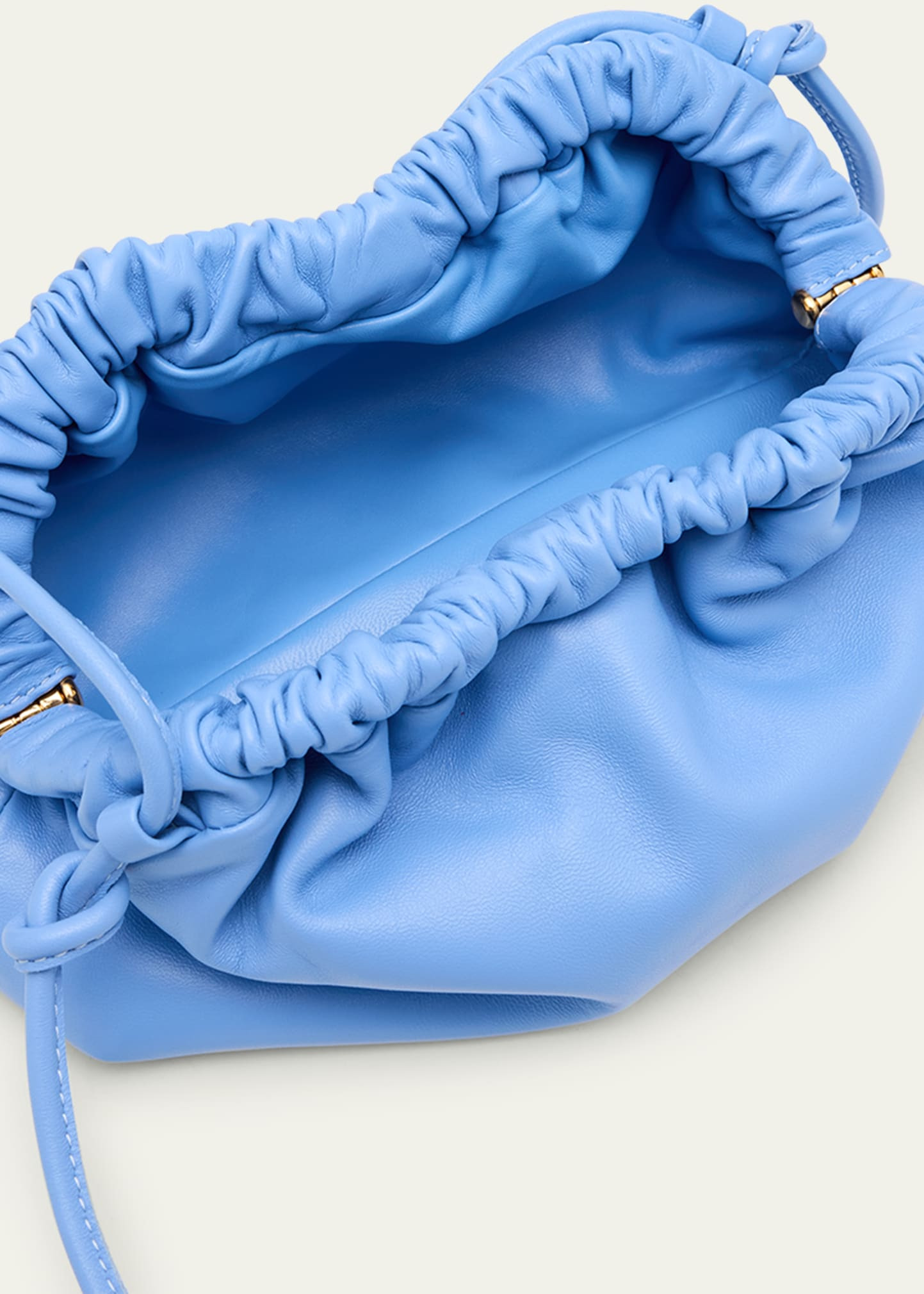 Mini Lambskin Cloud Clutch Bag - 4