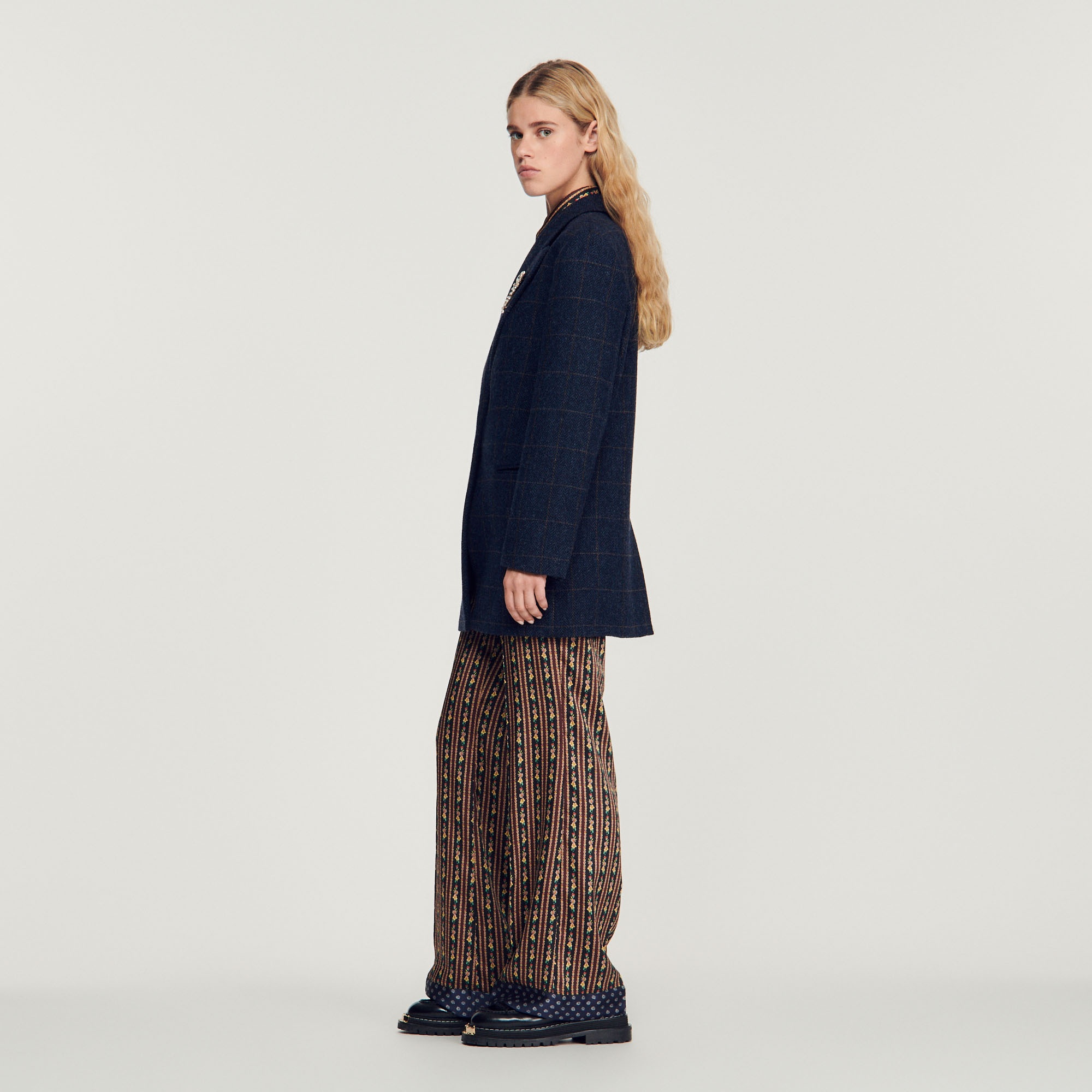 Checked tailored jacket - 7