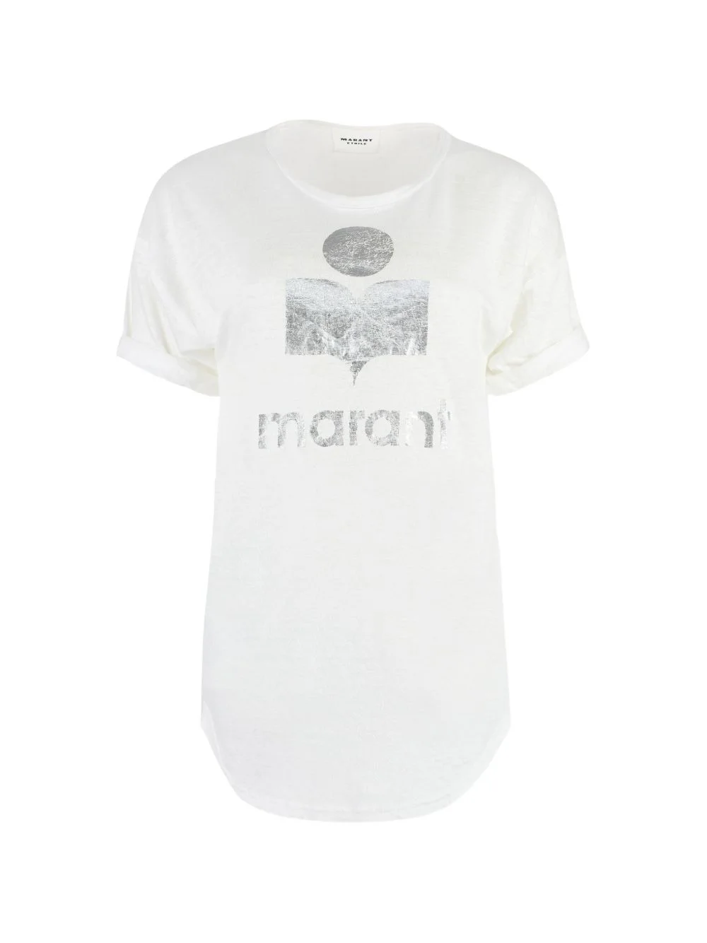 logo-print T-shirt - 1