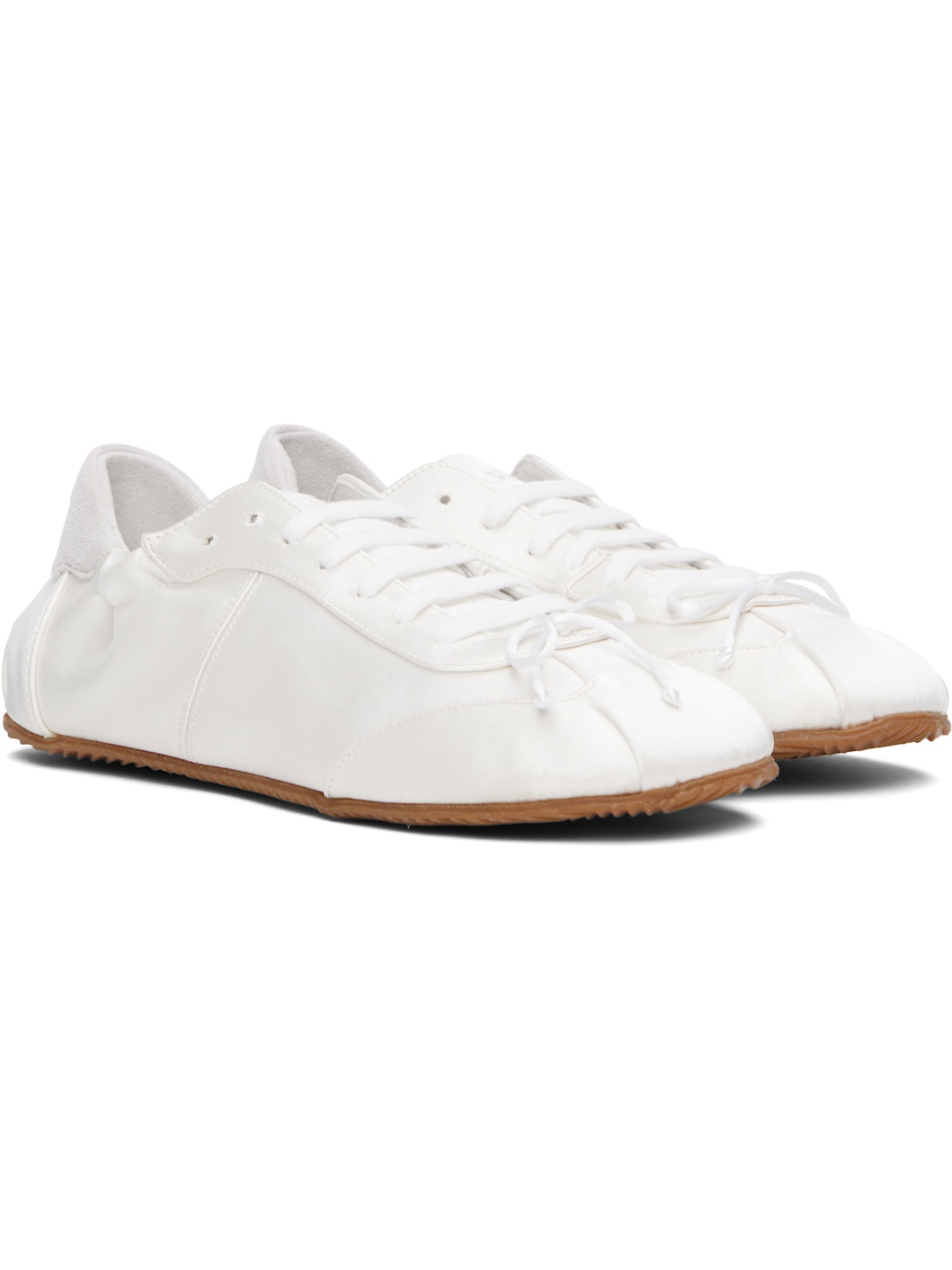 White Ballerina Sneakers - 4