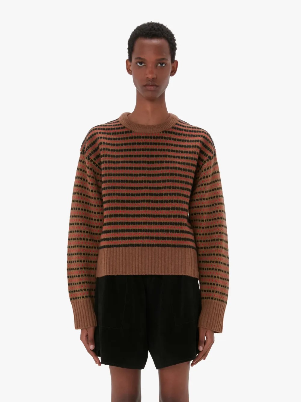 STRIPED JACQUARD SWEATER - 2