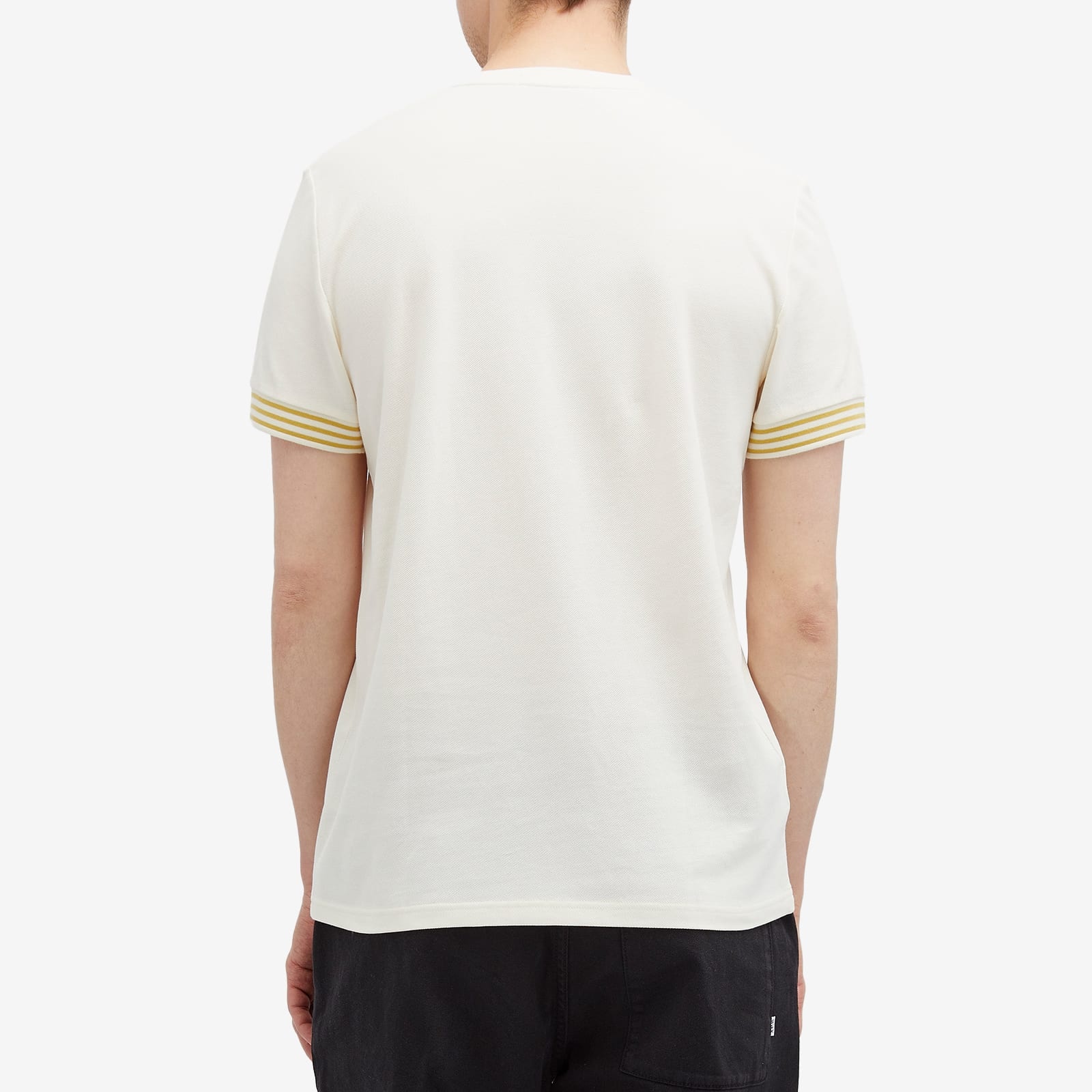 Fred Perry Striped Cuff T-Shirt - 3