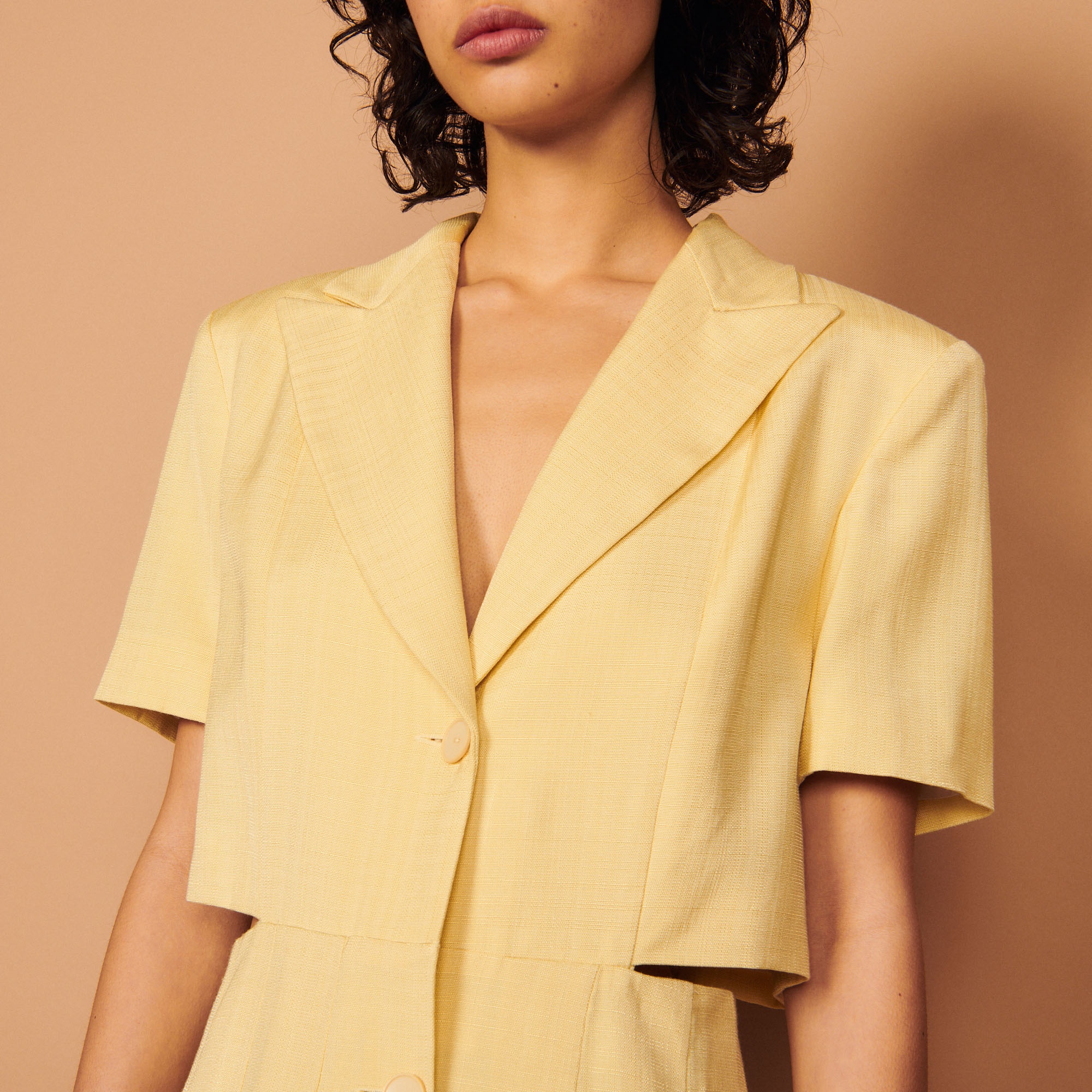 Tailored dress with cut-outs - 4