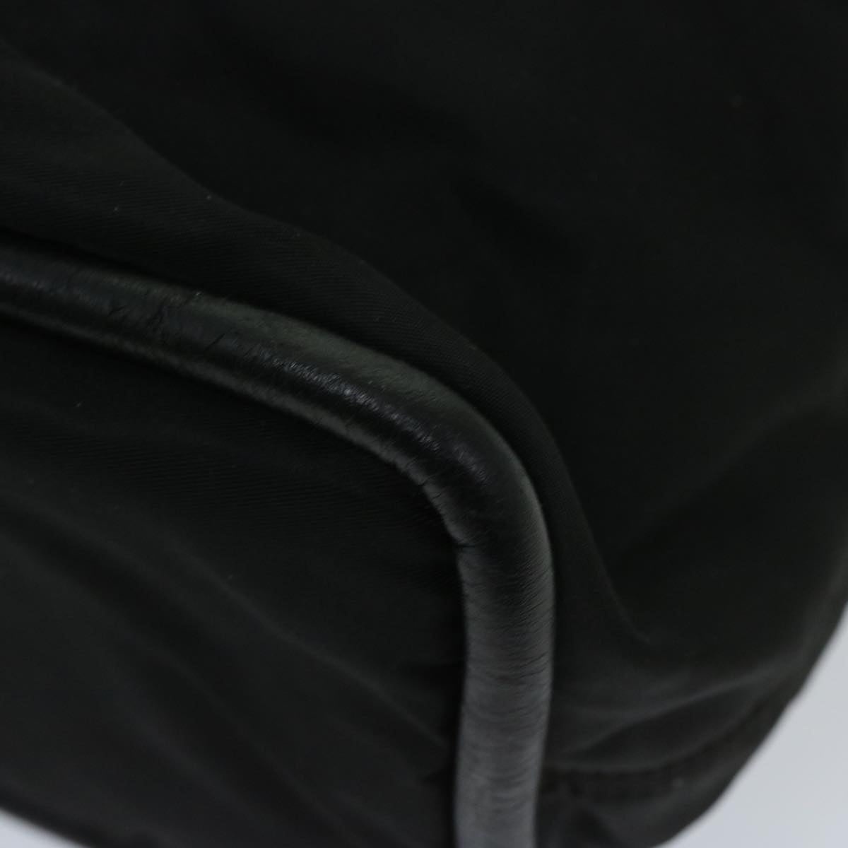 CELINE Hand Bag Nylon Black - 15