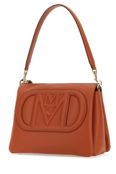 MCM Brick leather Mode Travia medium shoulder bag outlook