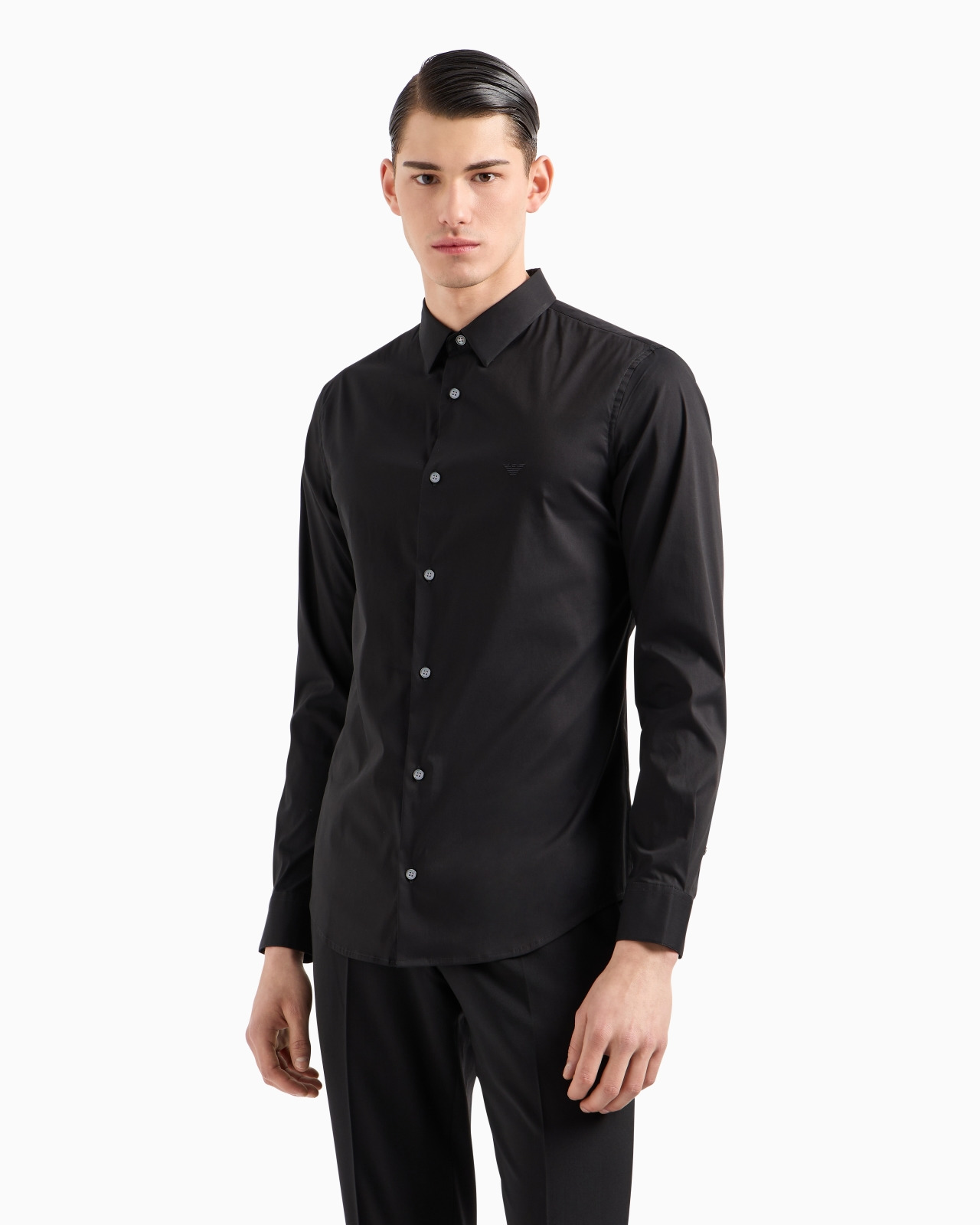 Stretch nylon-blend shirt - 4