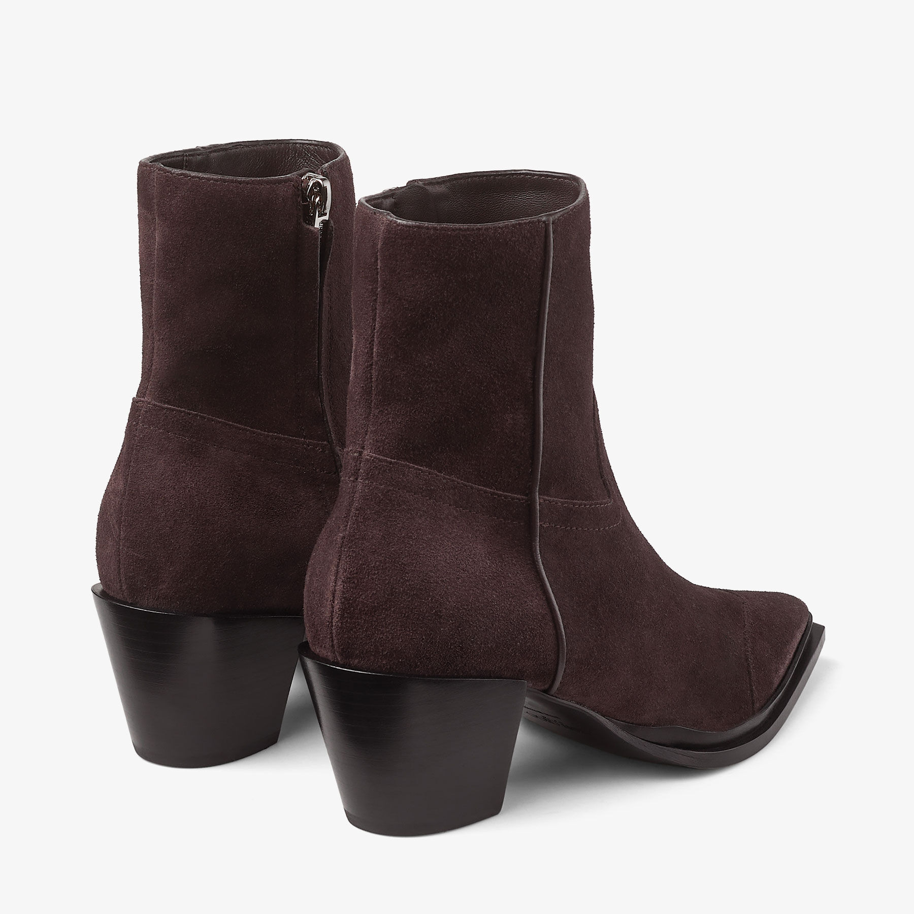 Cece Ankle Boot 60
Coffee Suede Ankle Boots - 5