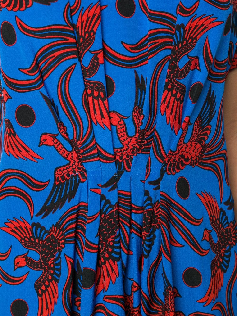 phoenix print dress - 5