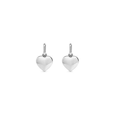 BALENCIAGA bb icon heart earrings outlook