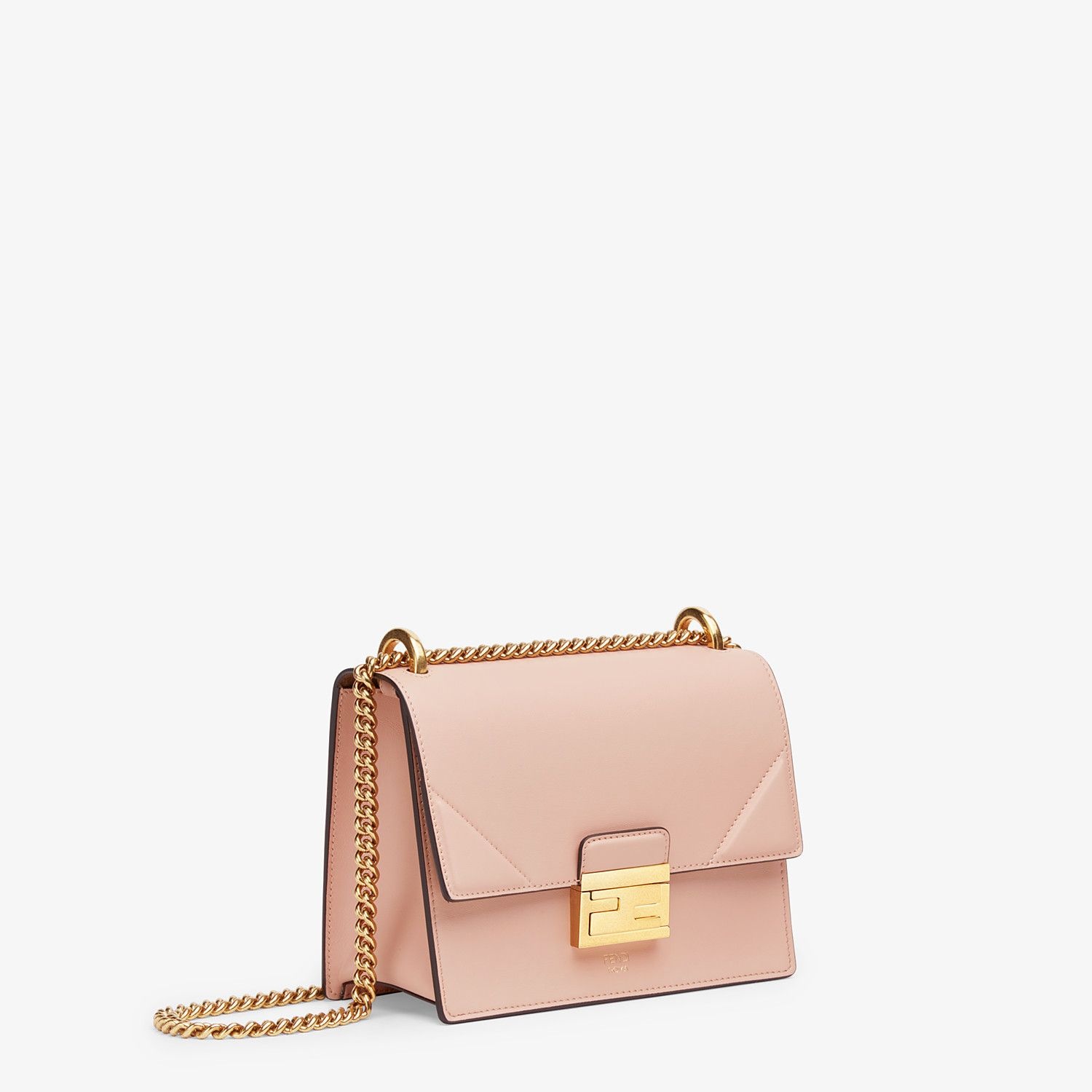 Pink leather mini-bag - 3