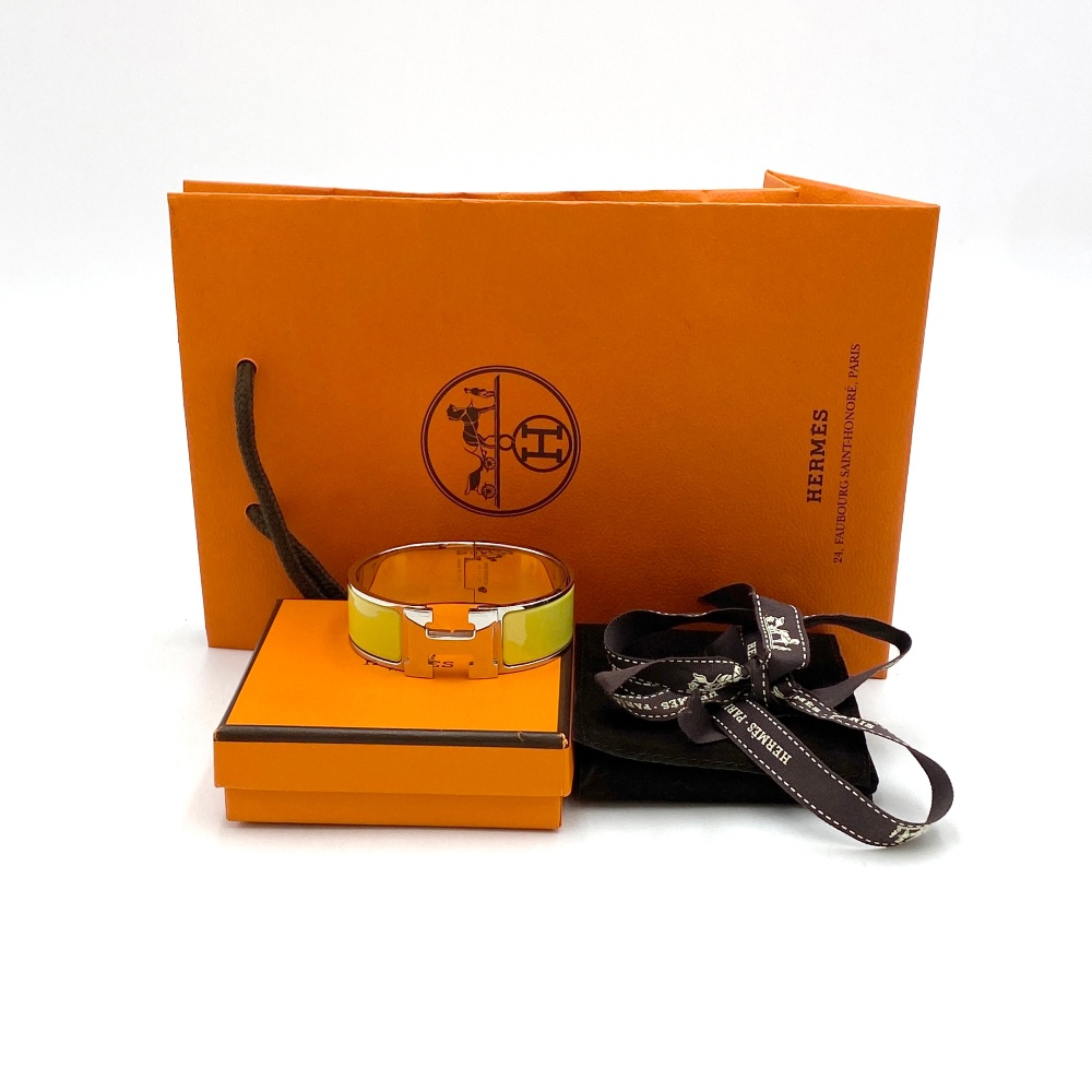 Hermes Click Clock Bangle Bracelet - 13