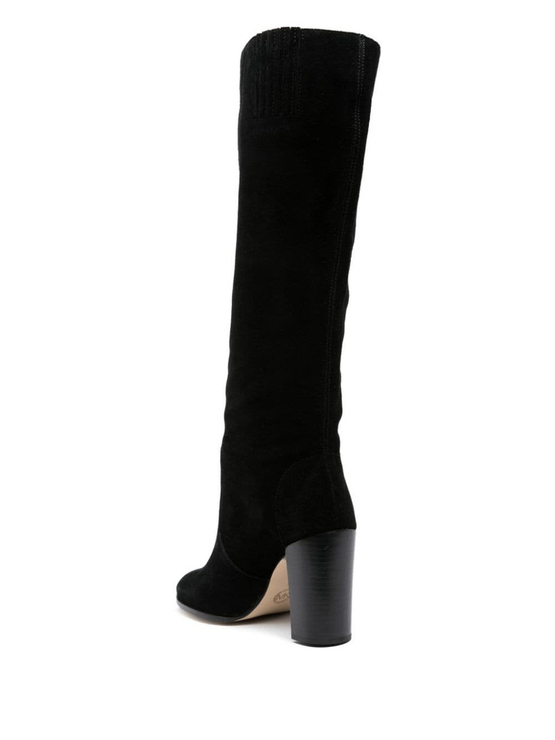 Luella 95mm suede boots 3