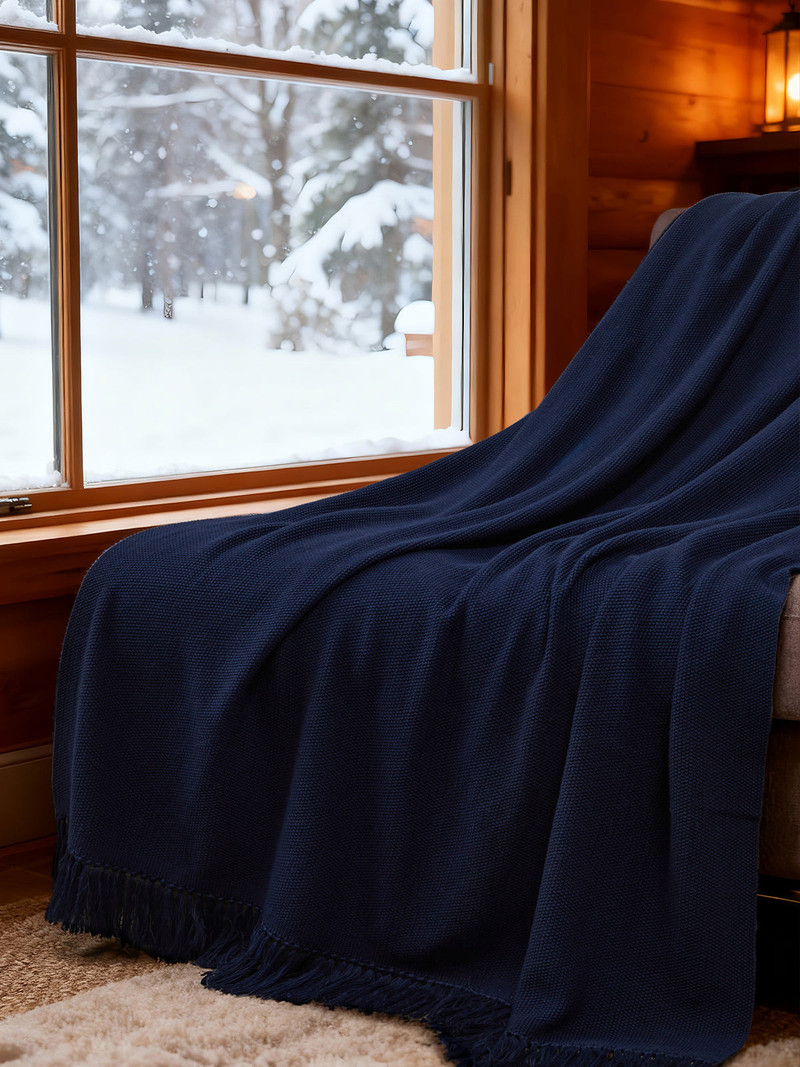 525 america Cotton Throw Blanket outlook