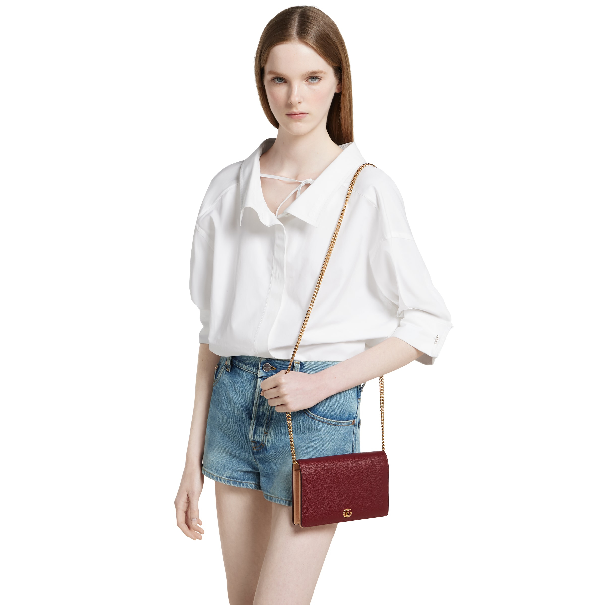 GG Marmont wallet on chain - 3