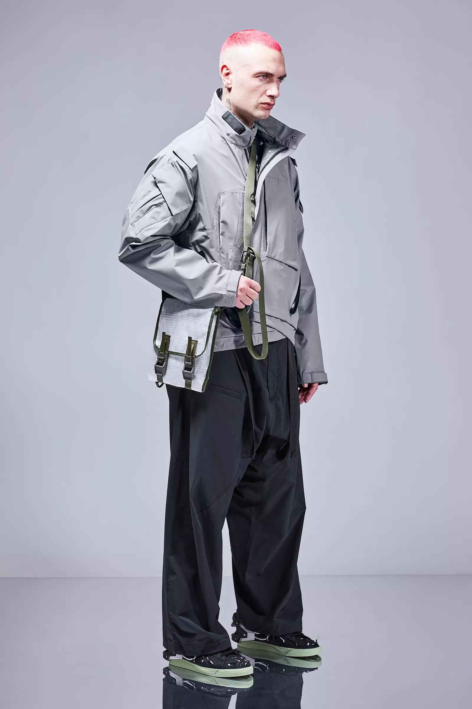 J14-GT 3L Gore-Tex Interops Jacket Hellgrau - 12