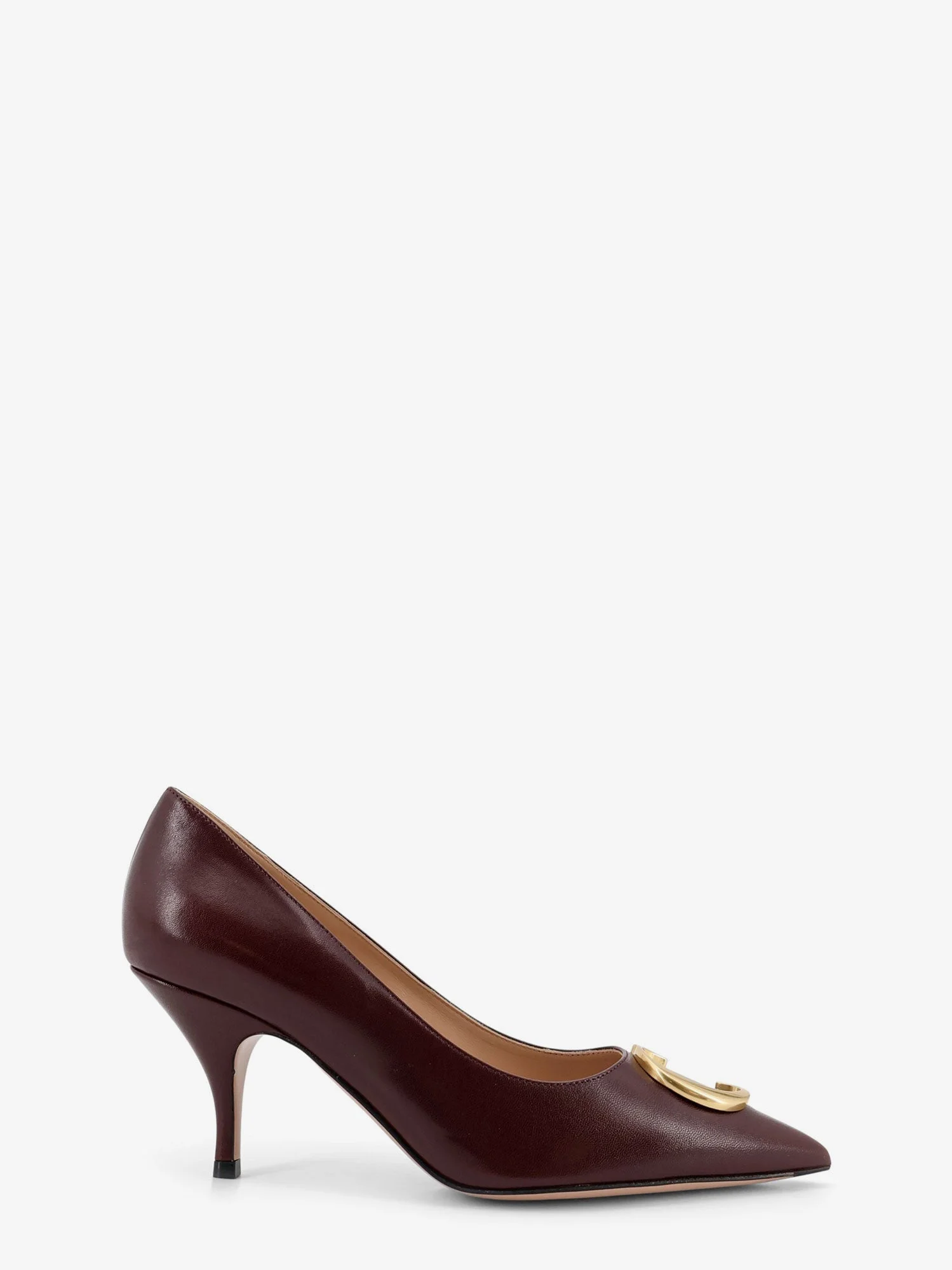 Dior Dior Initials Leather Pumps Brown Women - 1