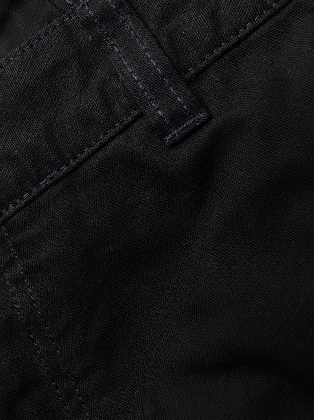 tonal-stitch worker-fit trousers - 6