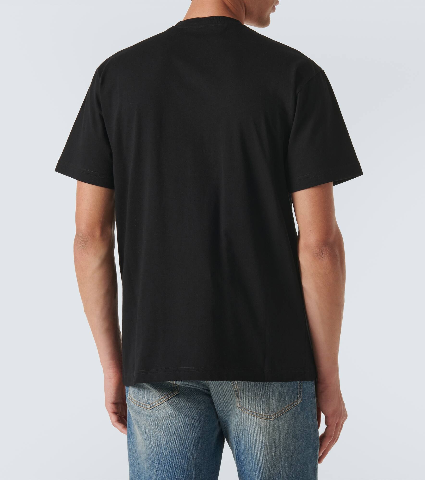 Logo cotton jersey T-shirt - 4