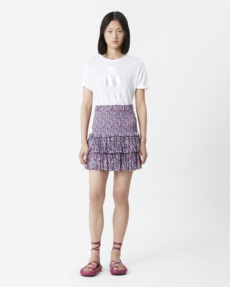 Isabel Marant Étoile KOLDI LINEN LOGO T-SHIRT outlook