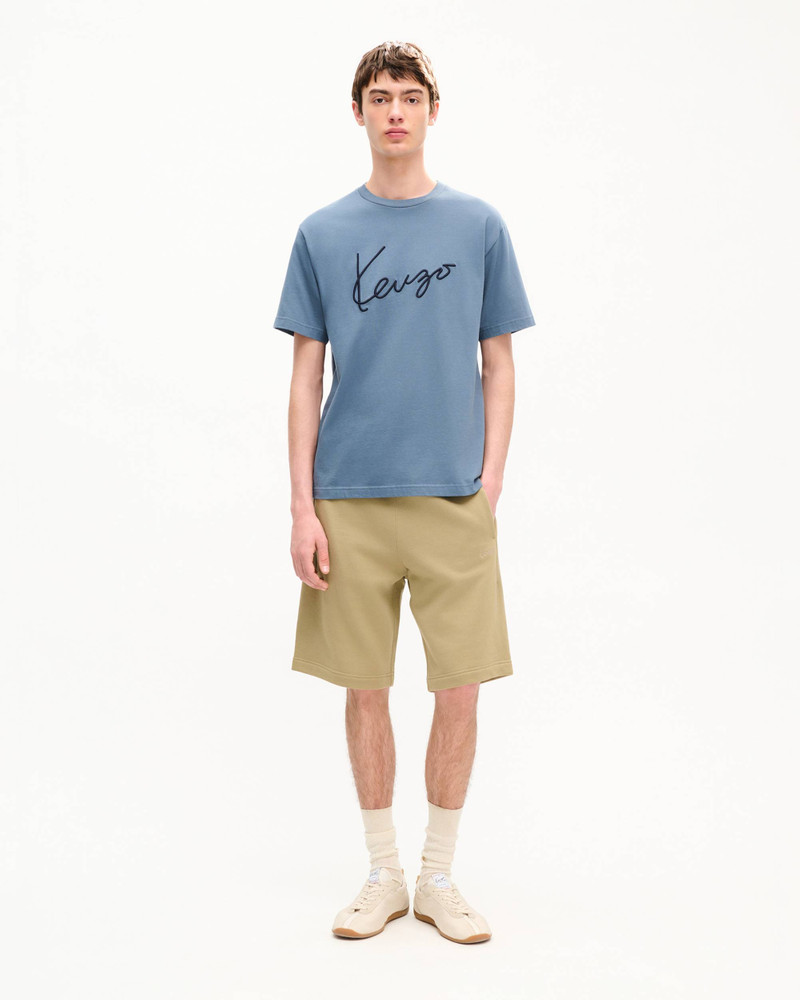 KENZO 'KENZO Signature' shorts in cotton outlook