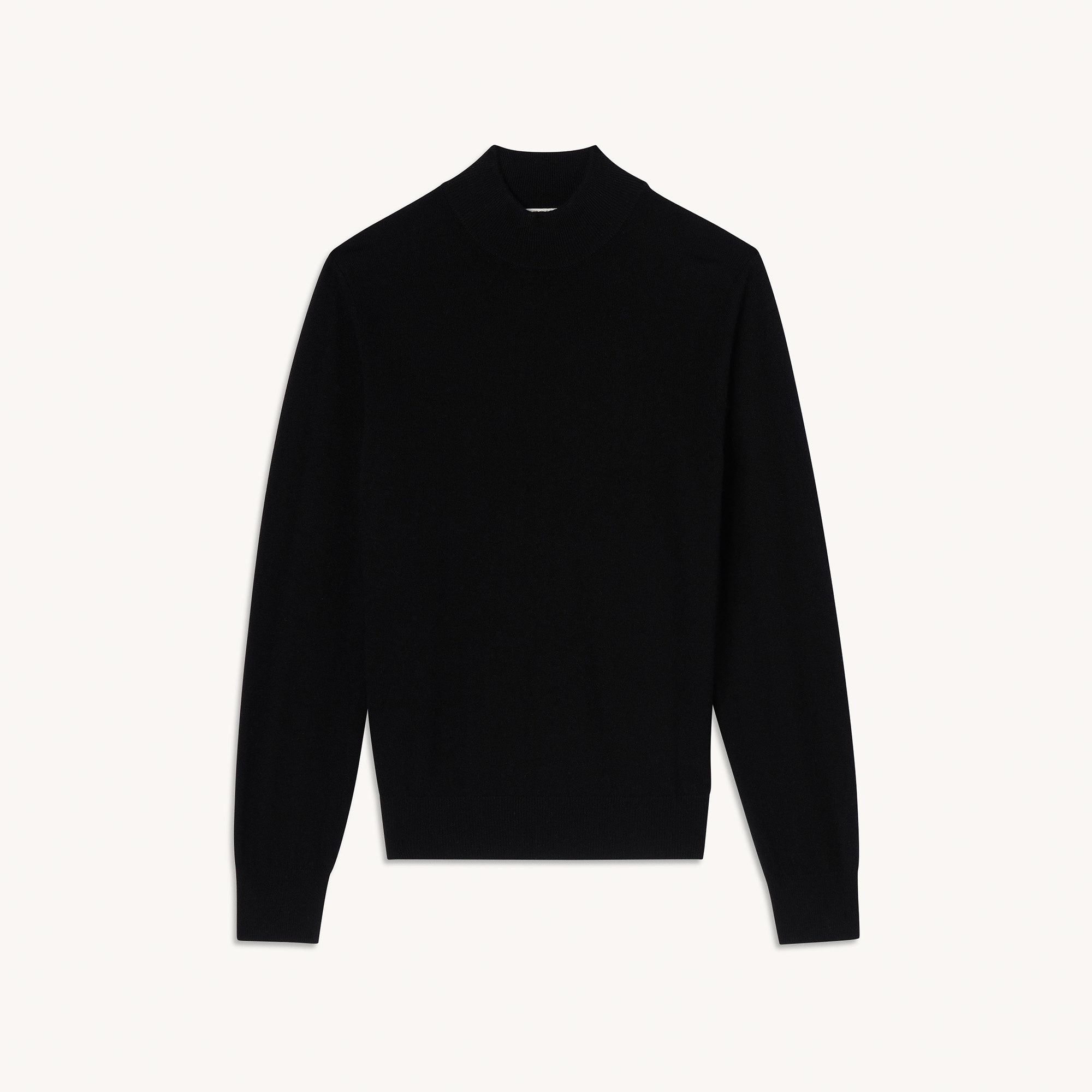 Cashmere funnel neck sweater - 1