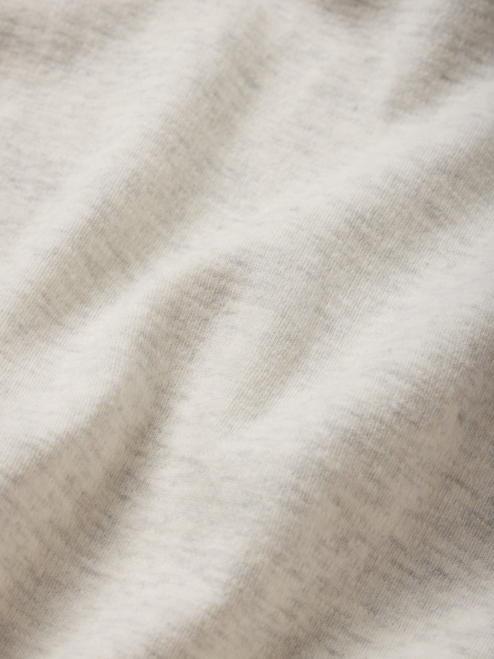 Duo Fold Long Sleeve Crew in Oatmeal Heather - 2