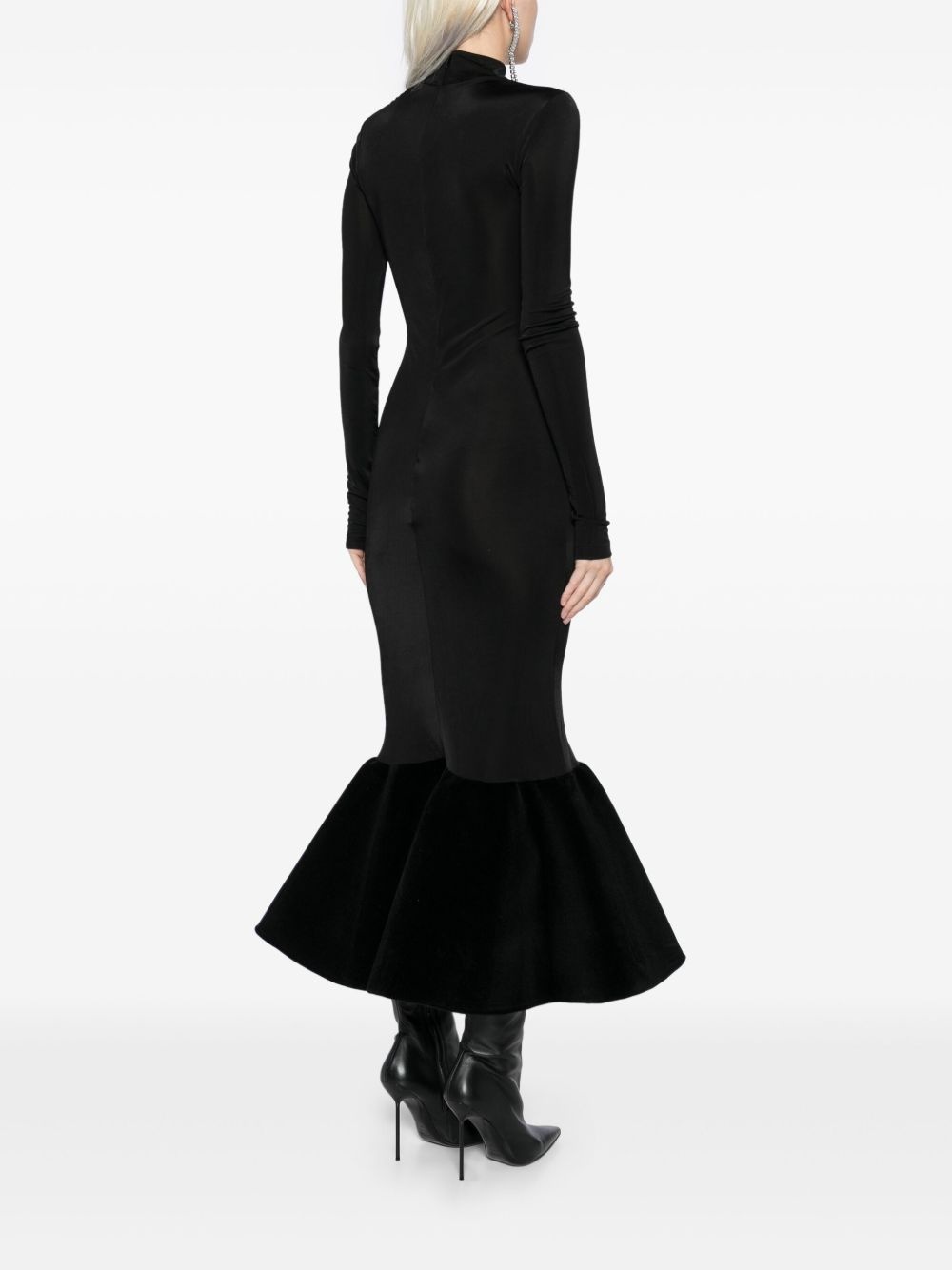 jersey mermaid dress - 4