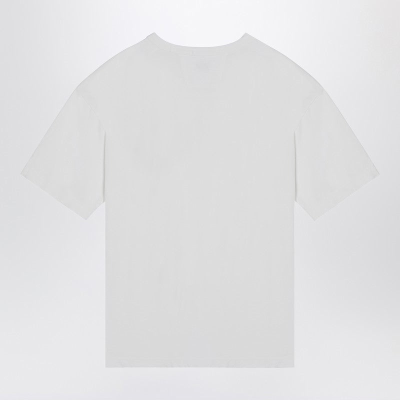 C.P. Company White Cotton Crew-Neck T-Shirt Men - 2