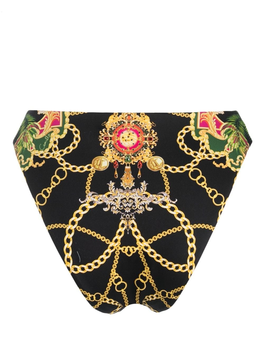 Jealousy And Jewels baroque-print bikini bottoms - 2