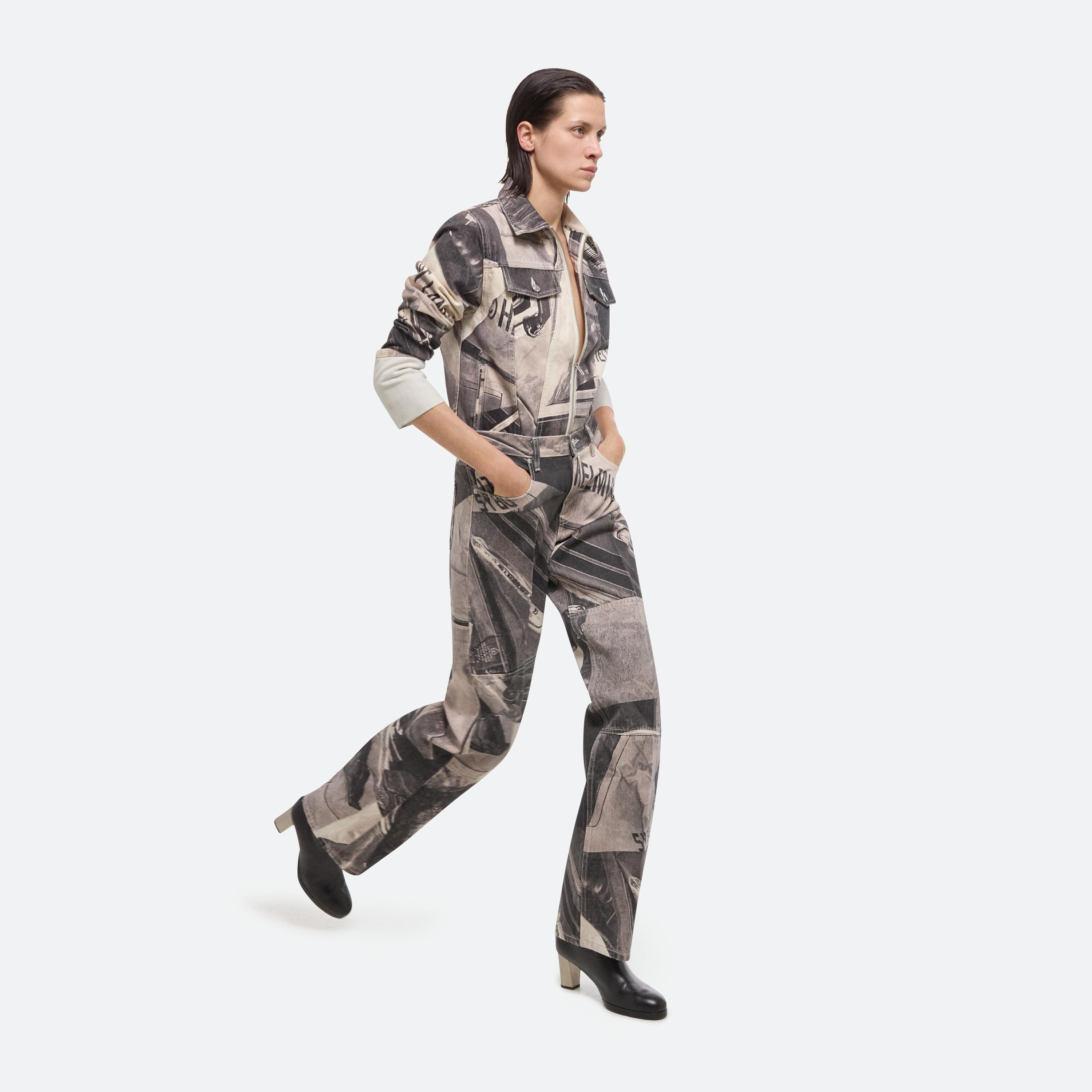 PRINTED CARPENTER JEANS - 7