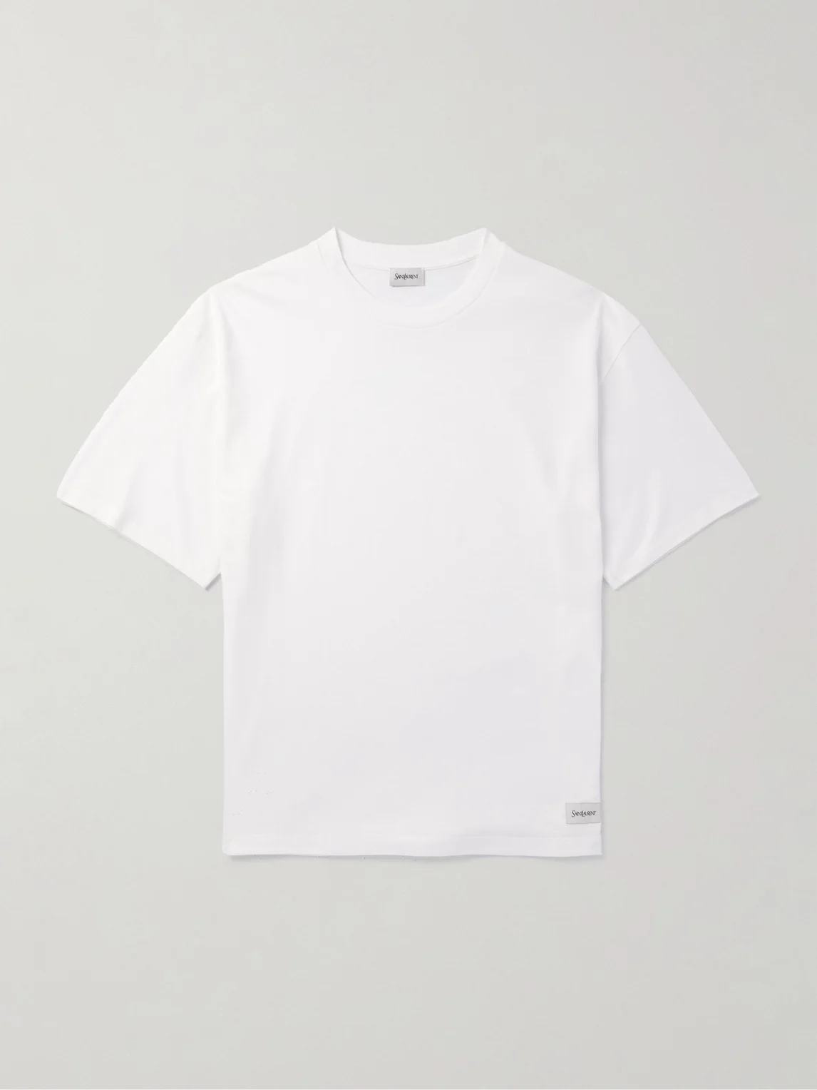 Logo-Appliquéd Cotton and Modal-Blend Jersey T-Shirt - 1