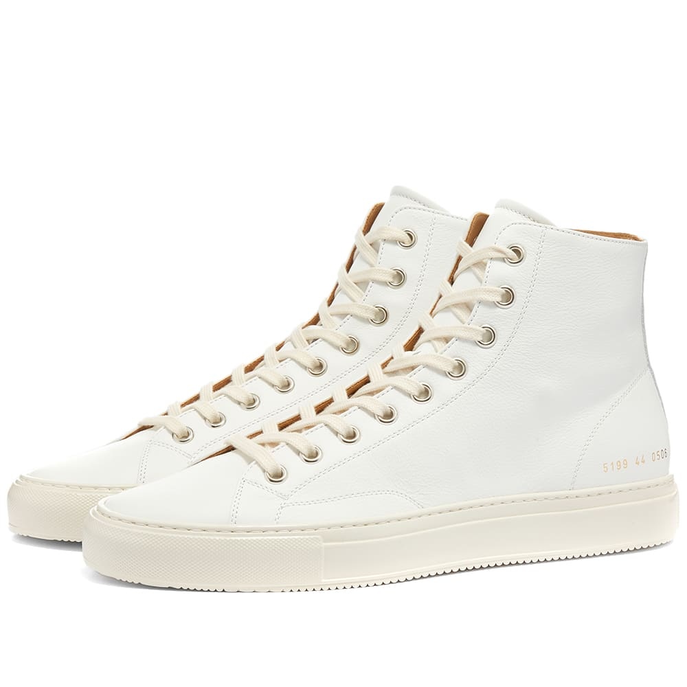 Common Projects Tournament High Leather Shiny - 1