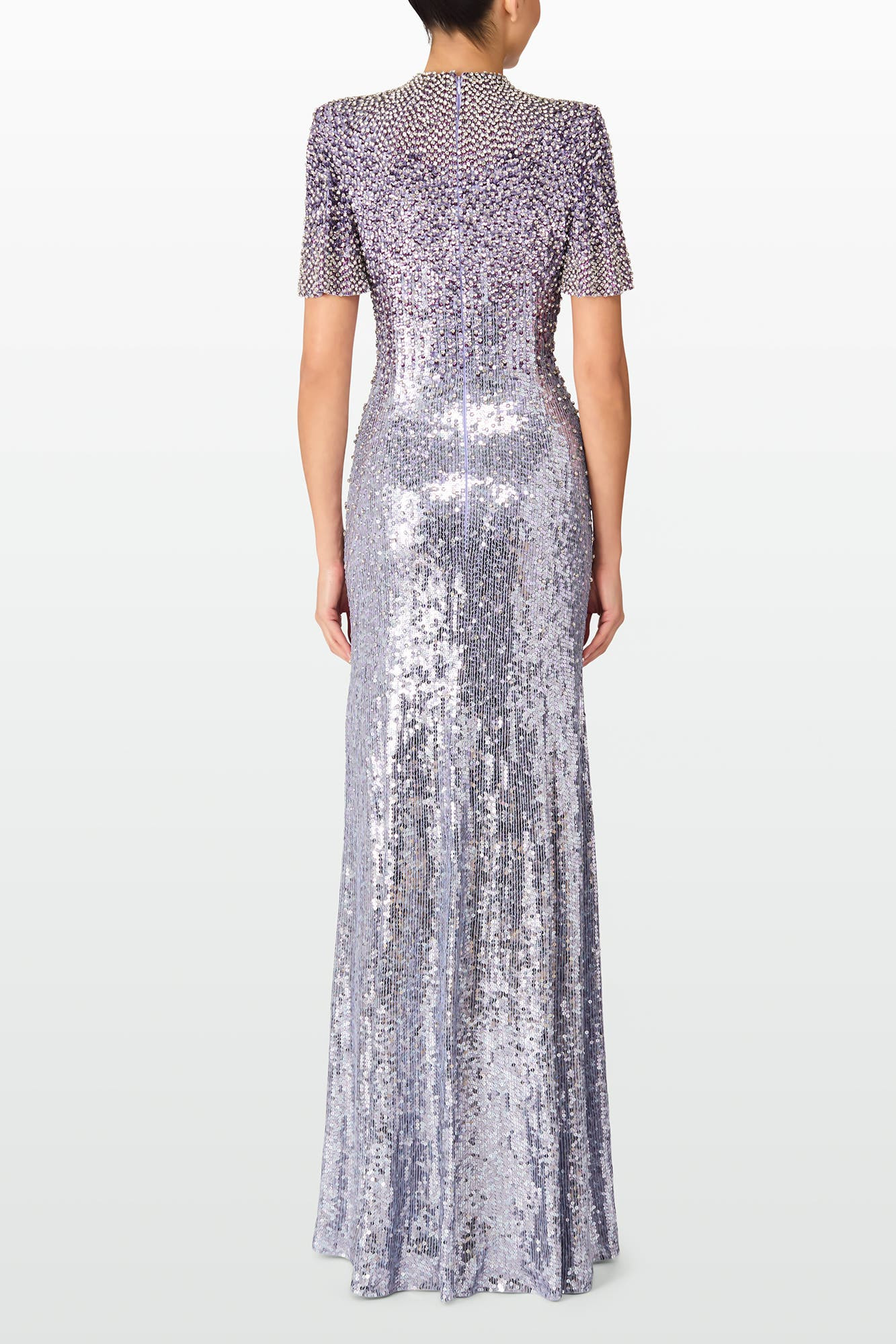 Jenny Packham Jourdain Sequin-Embellished Gown in Viola at Nordstrom - 3