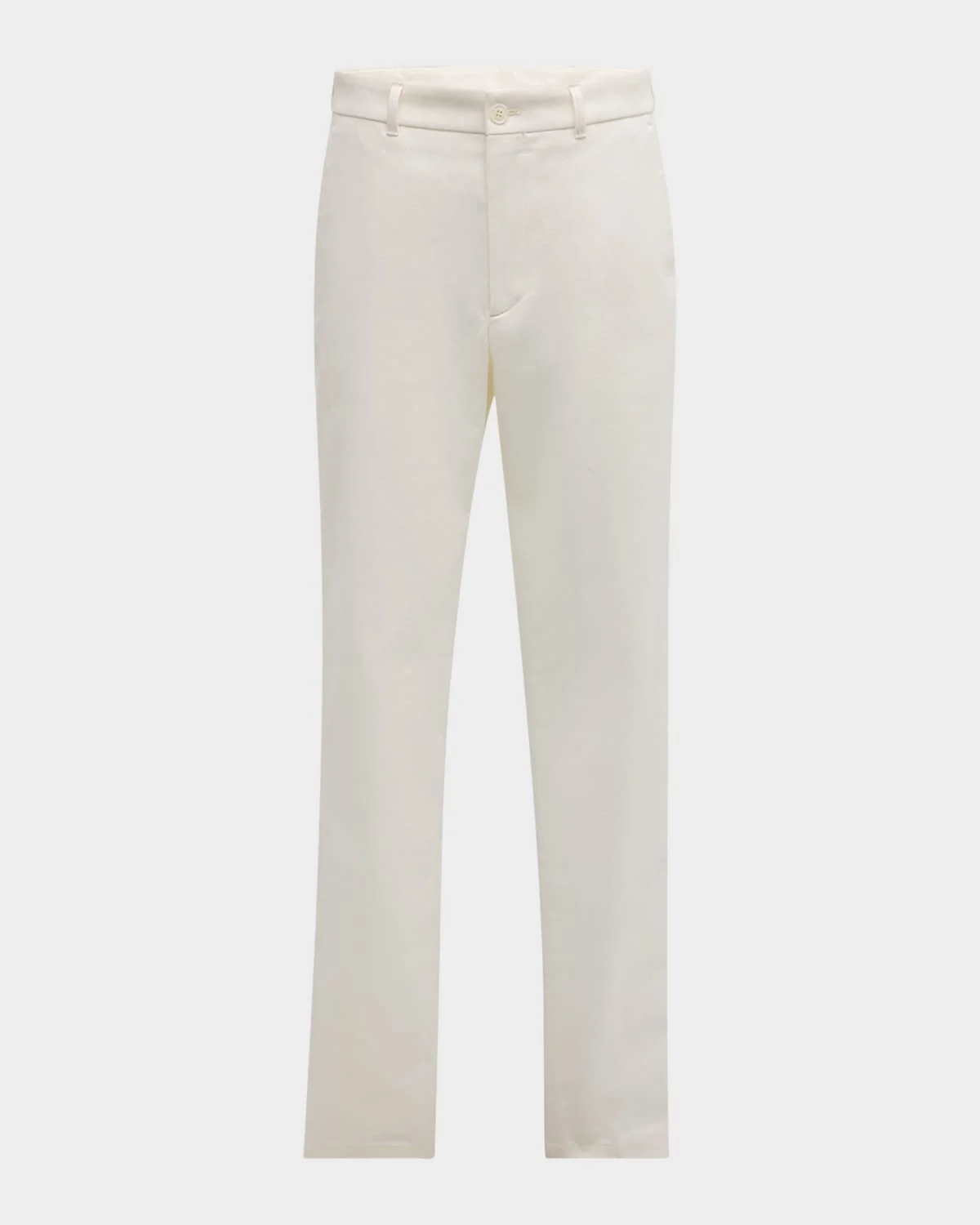 Men's Gabardine Diagonal Weave Trousers - 1